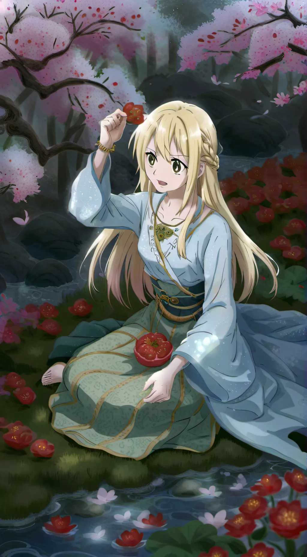 ai character: Maddie  background