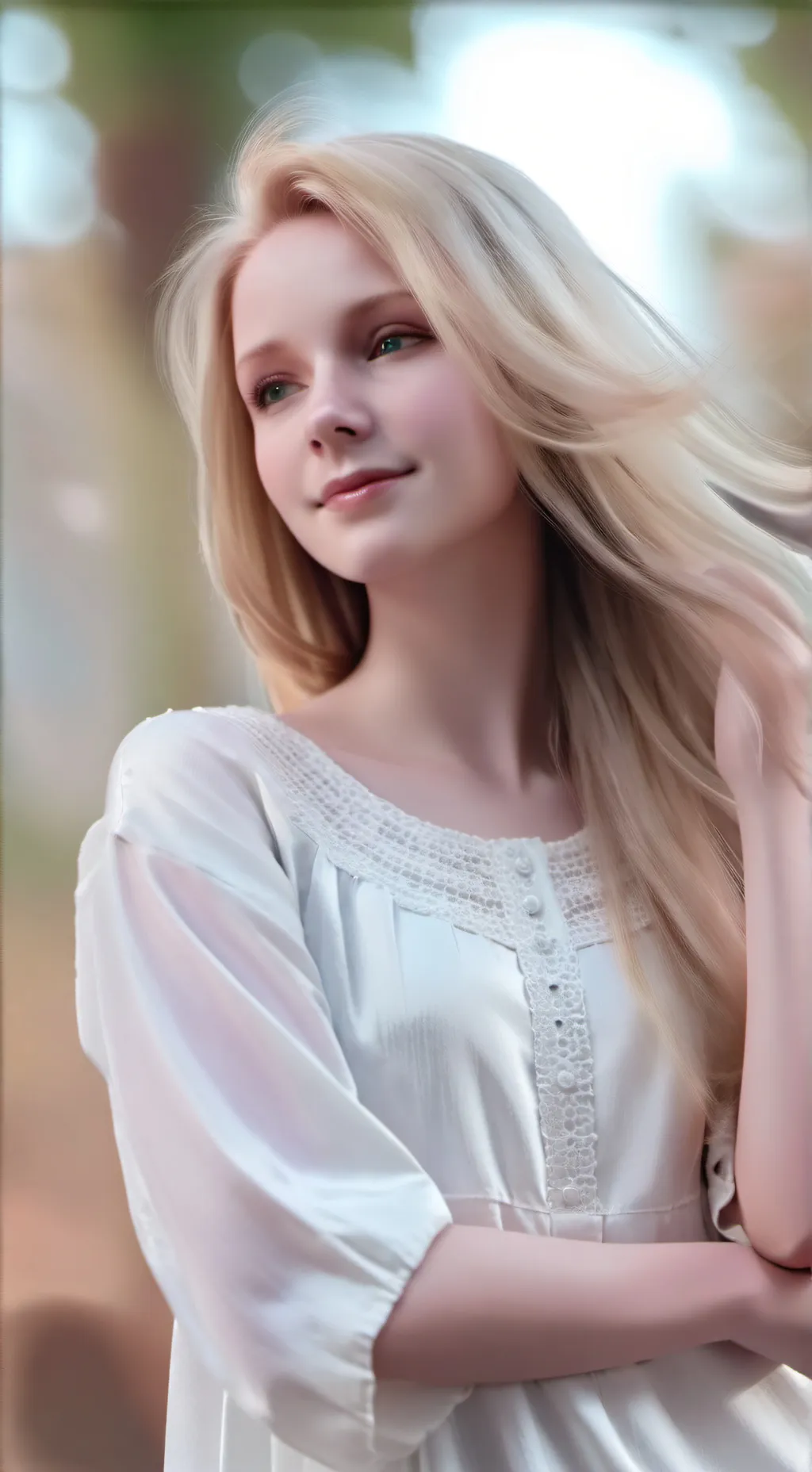 ai character: isbella  background