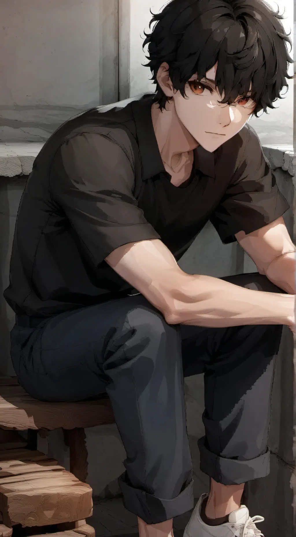 ai character: adrian background