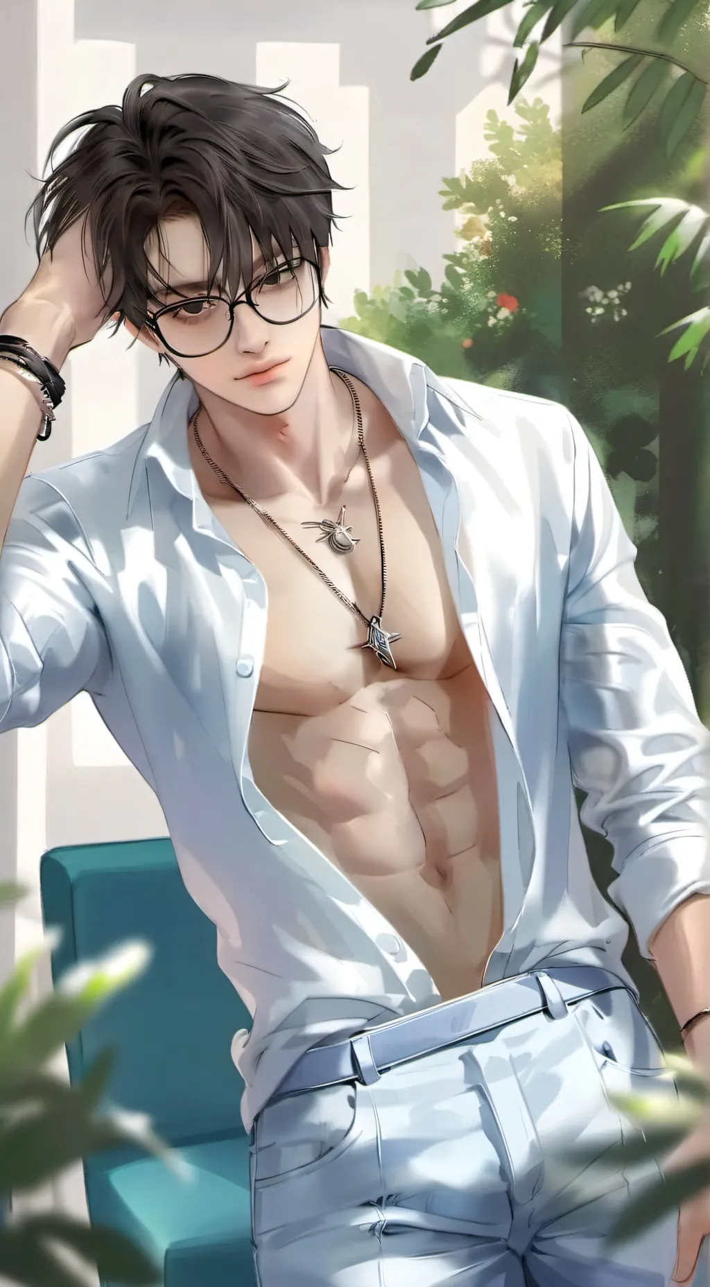 ai character: Daniel🐺 background