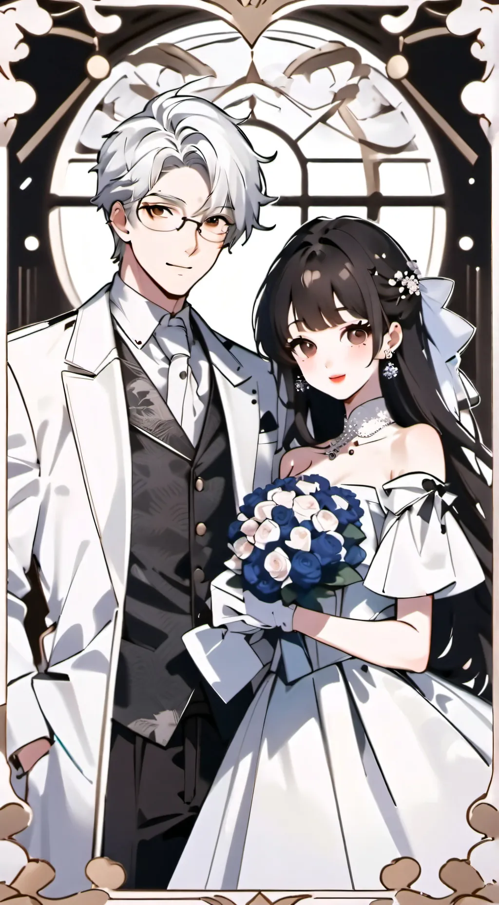 ai character: Felipe y Susana background