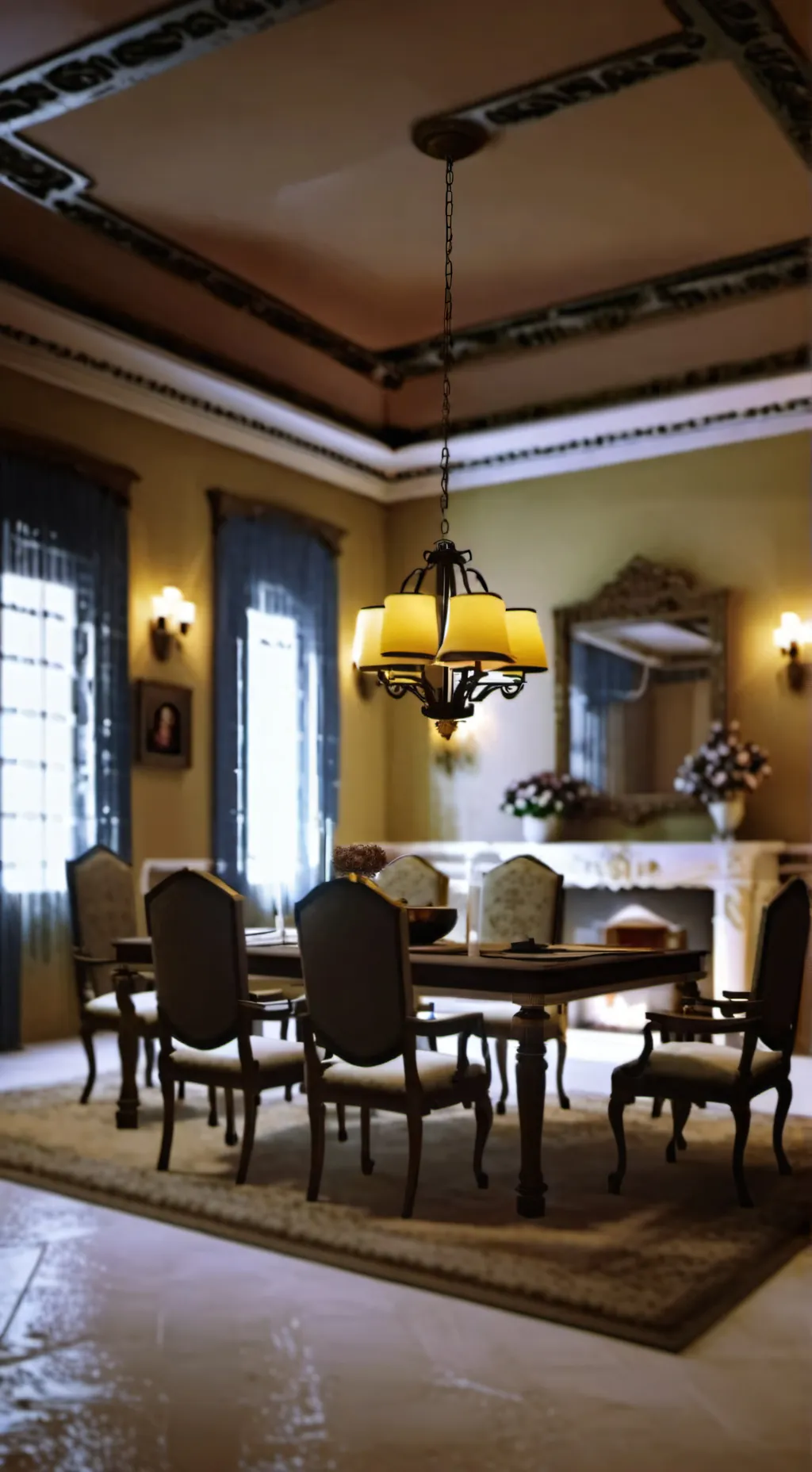 ai character: •Flicker• background