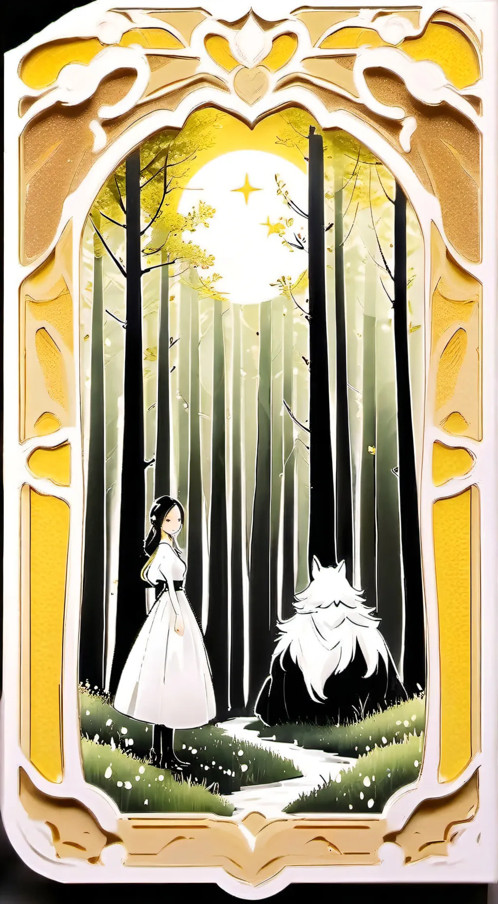 ai character: Amphibia background