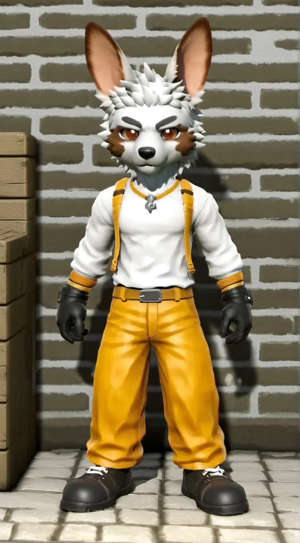 ai character: Furry infection background