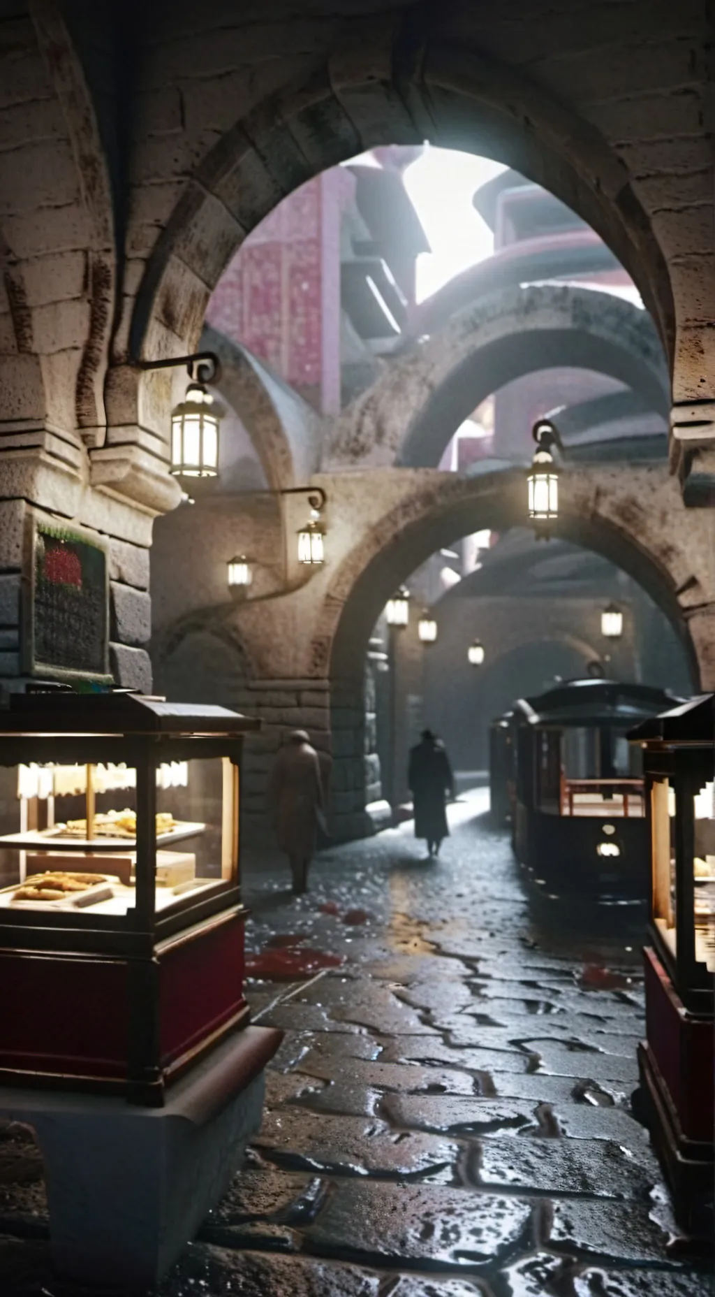 ai character: uzi casi besa a X background