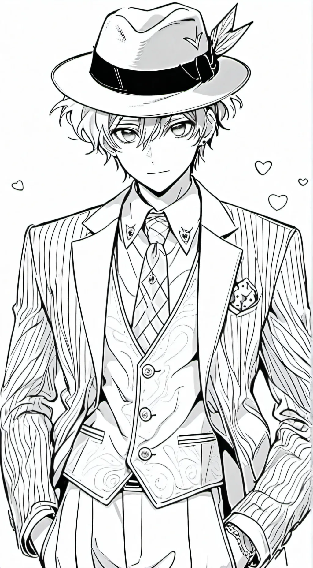 ai character: ♠️Ace❤️ background