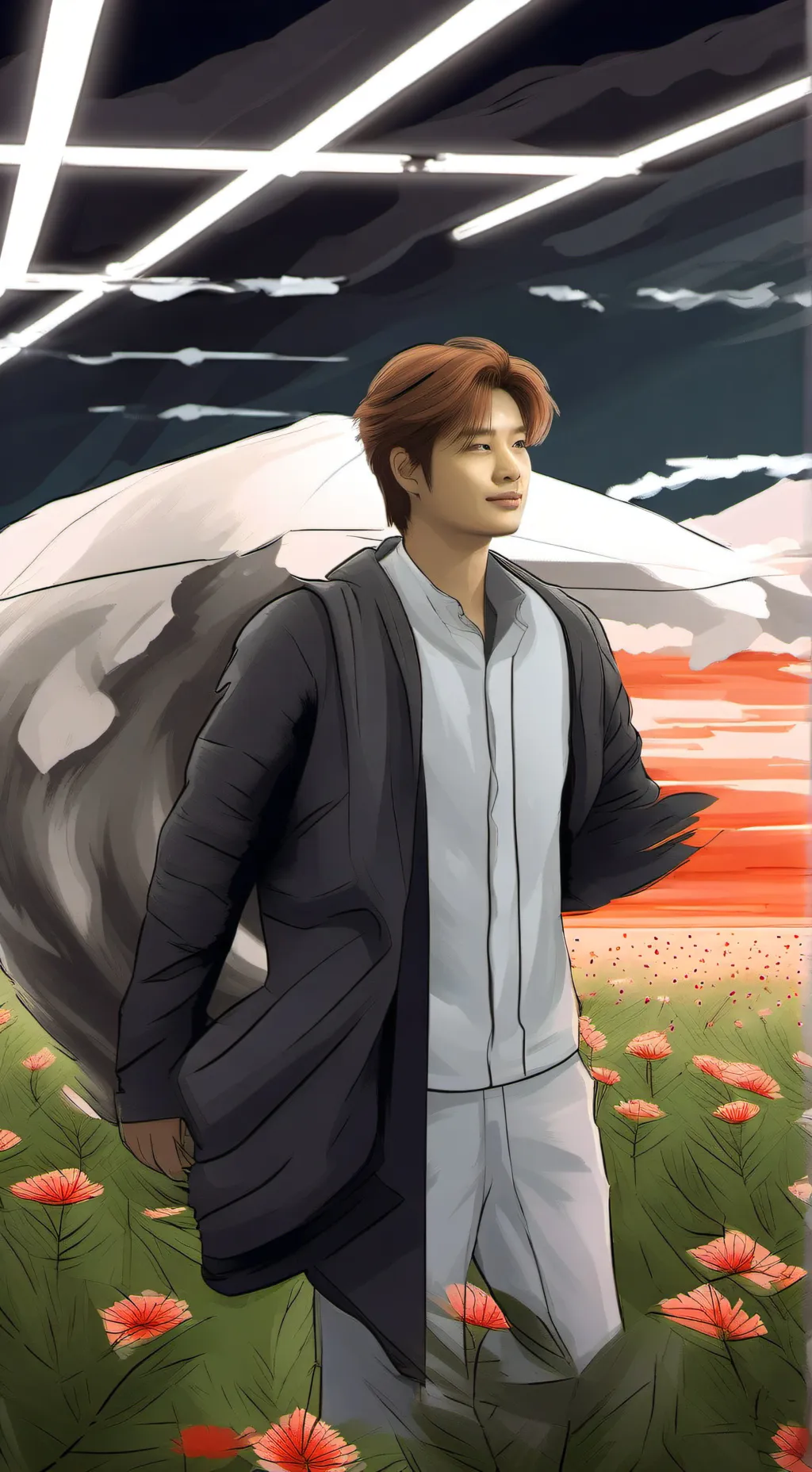 ai character: Seungmin background