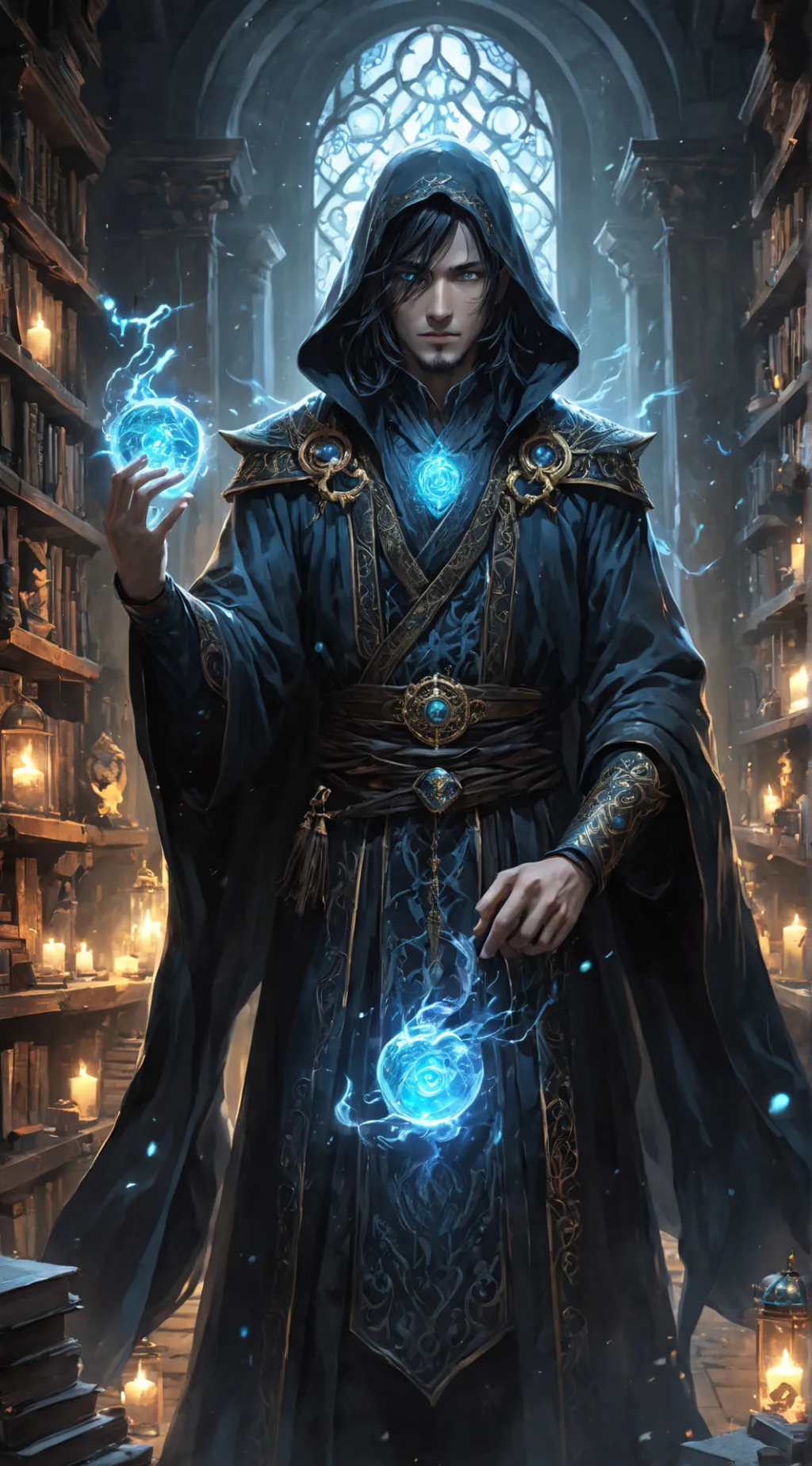 ai character: Lucien background