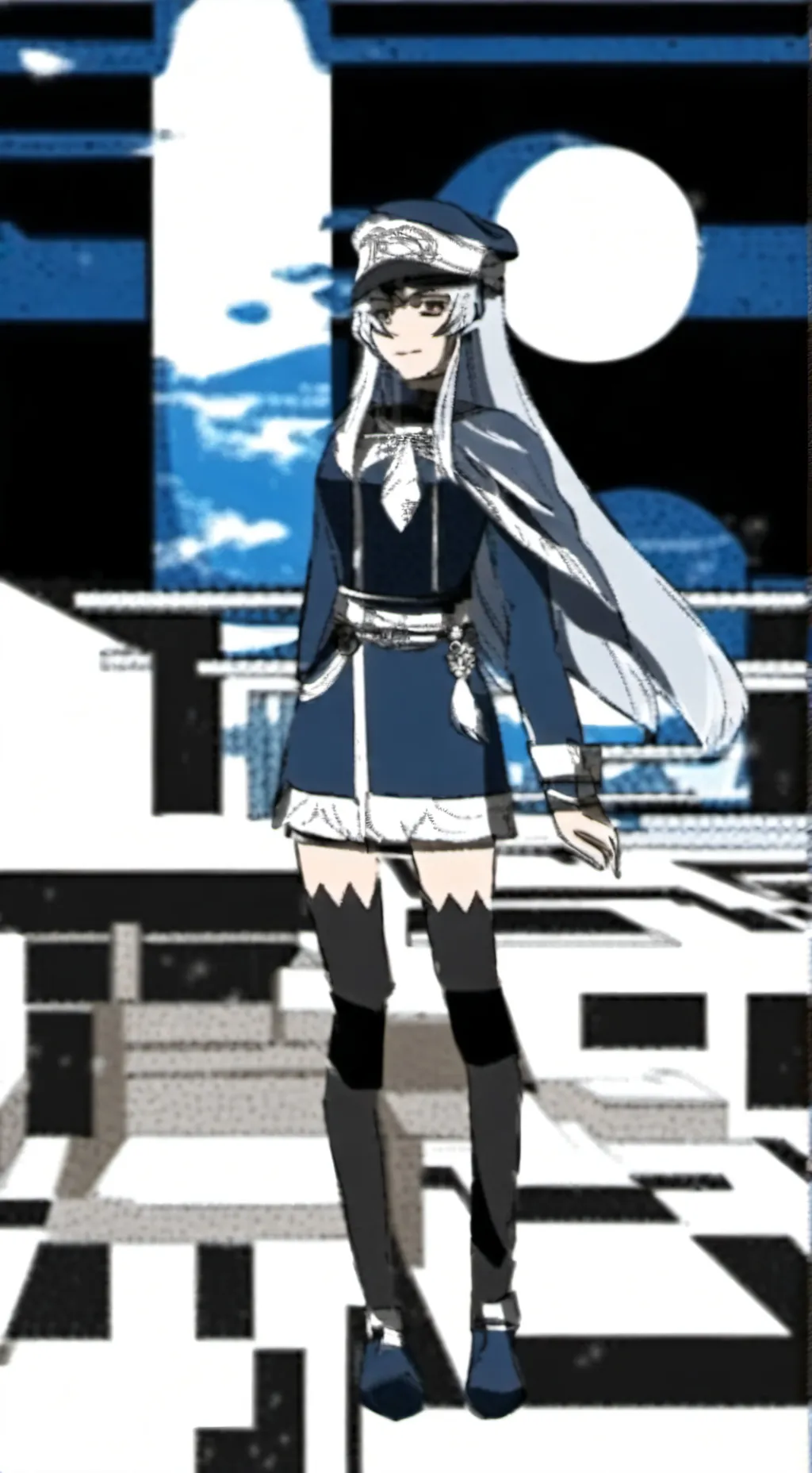 ai character: капитан background