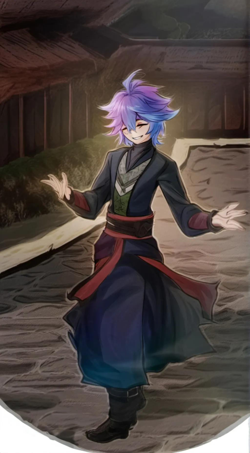 ai character: рей background