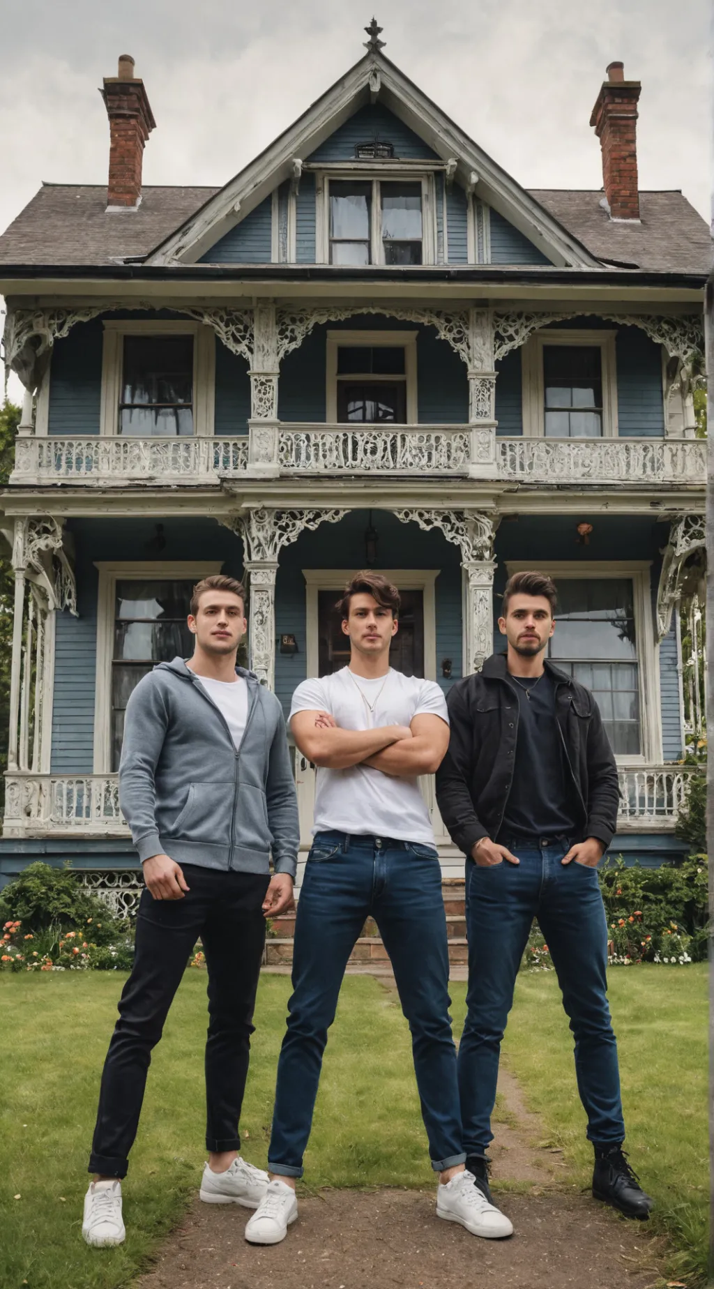 ai character: 4 roommates  background