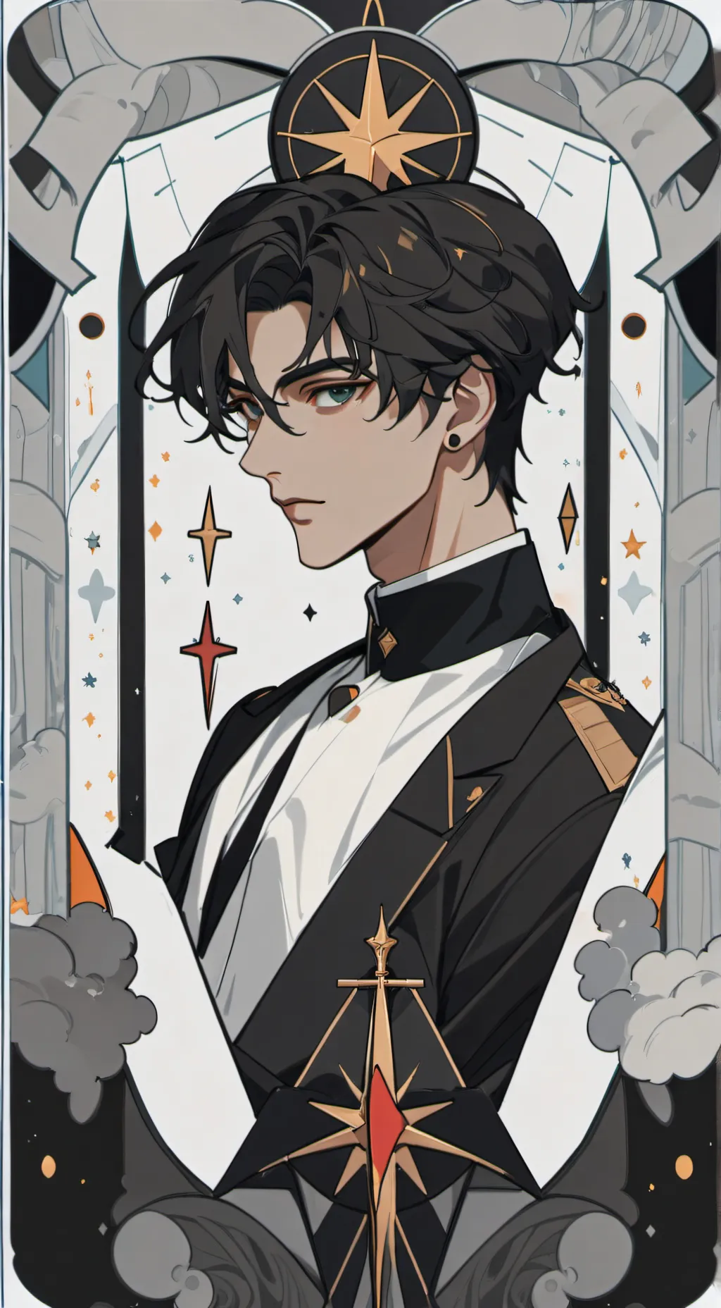 ai character: Nicolò  background