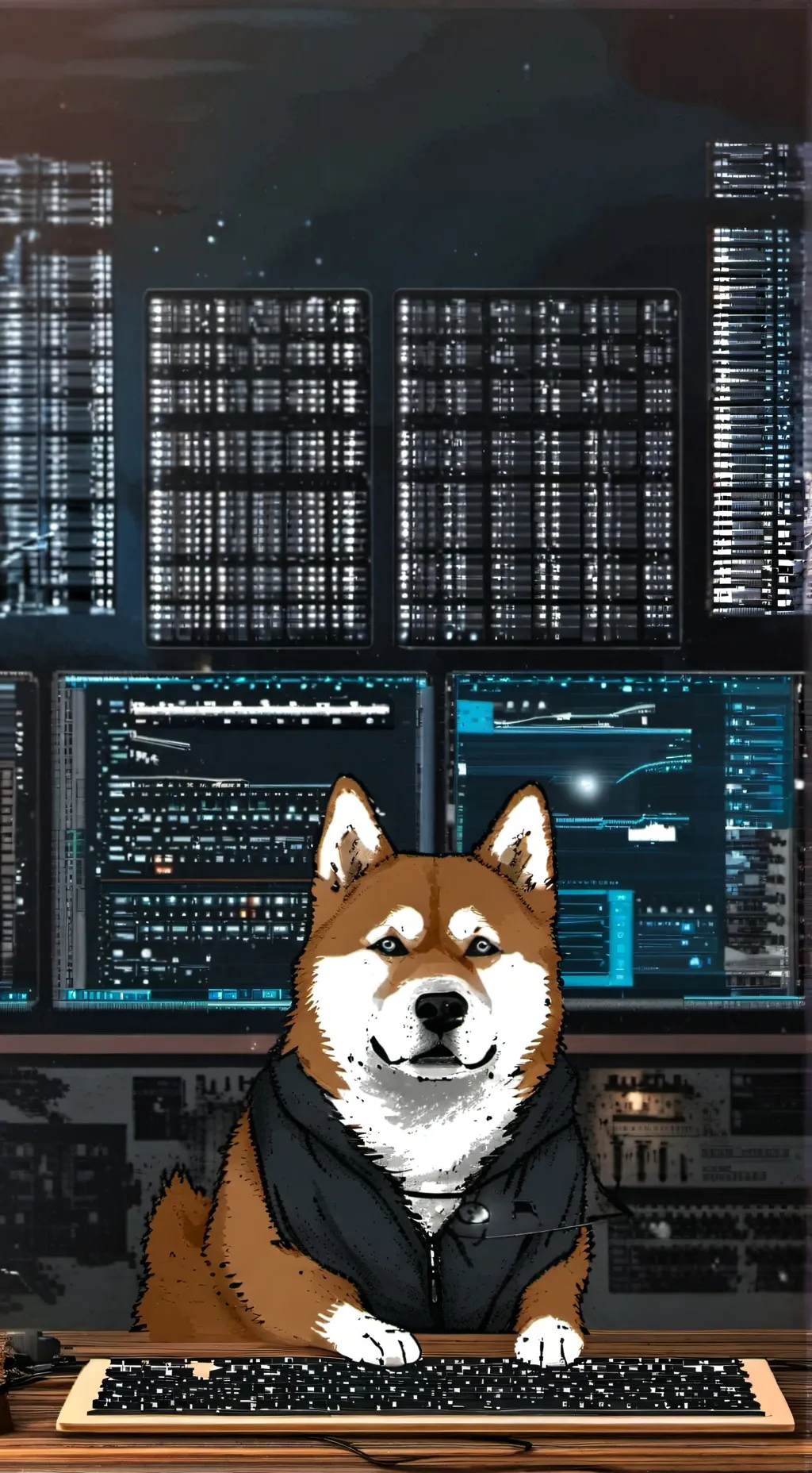 ai character: Bitmoji background