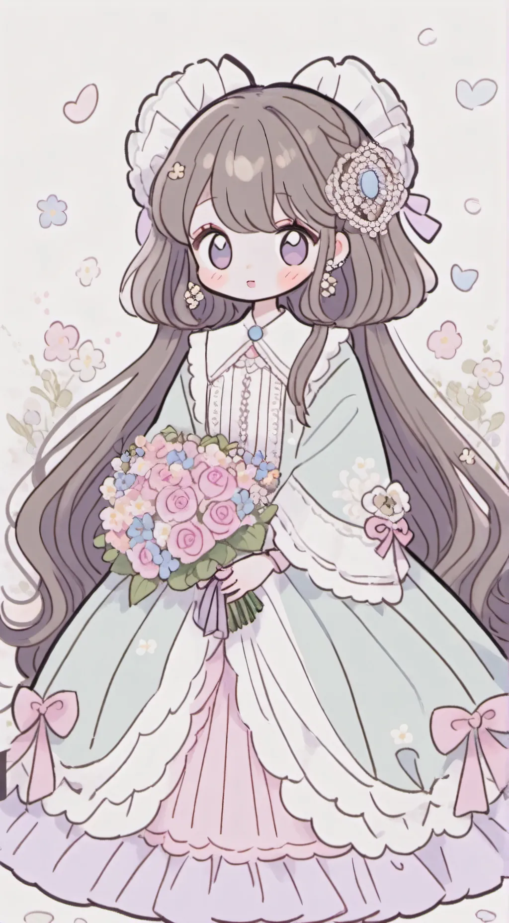 ai character: Мелинэ background