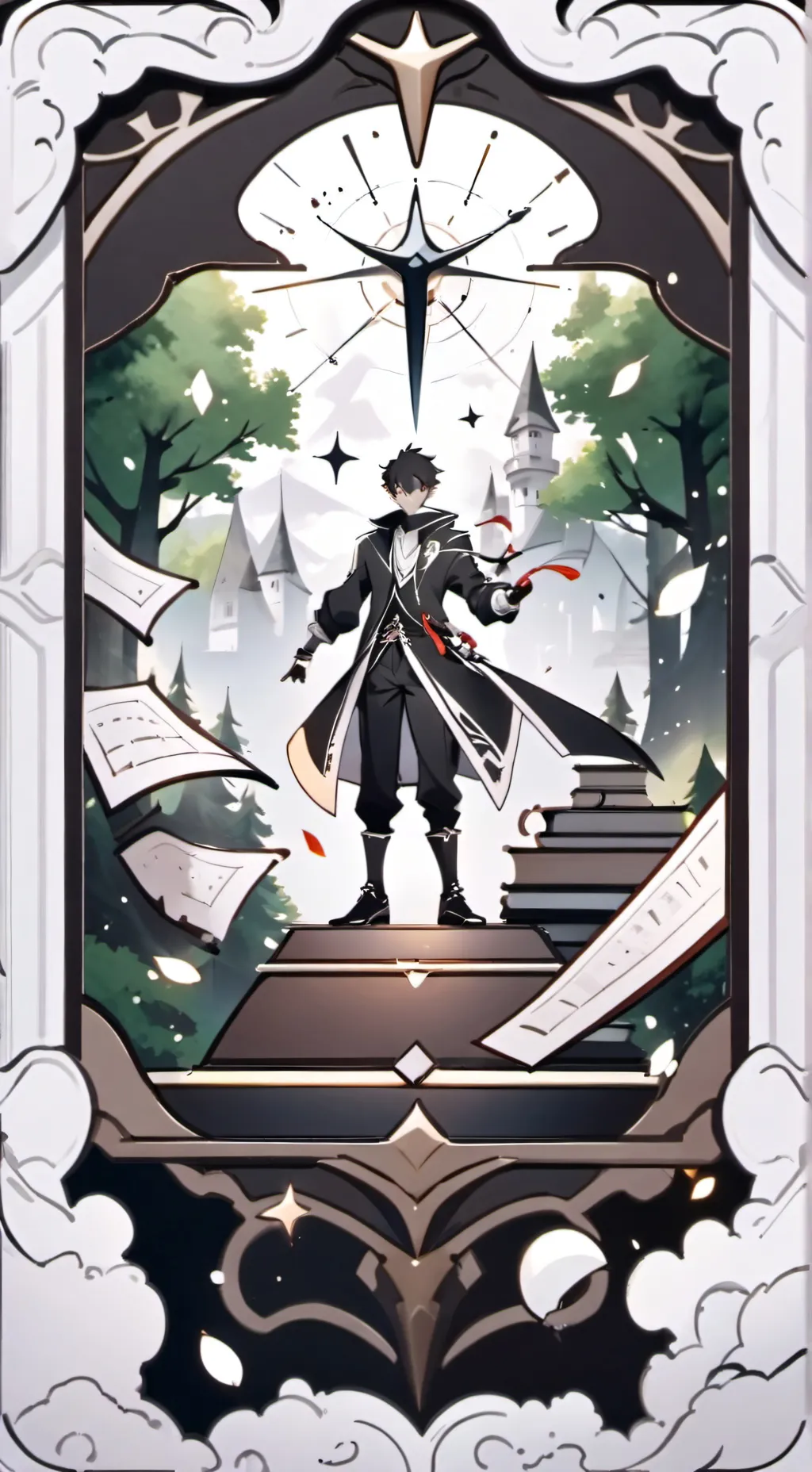 ai character: race school background