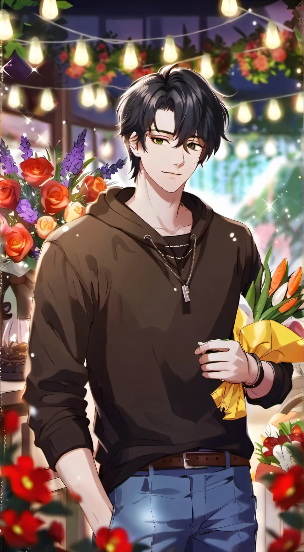 ai character: ROWAN ^-•-^ background