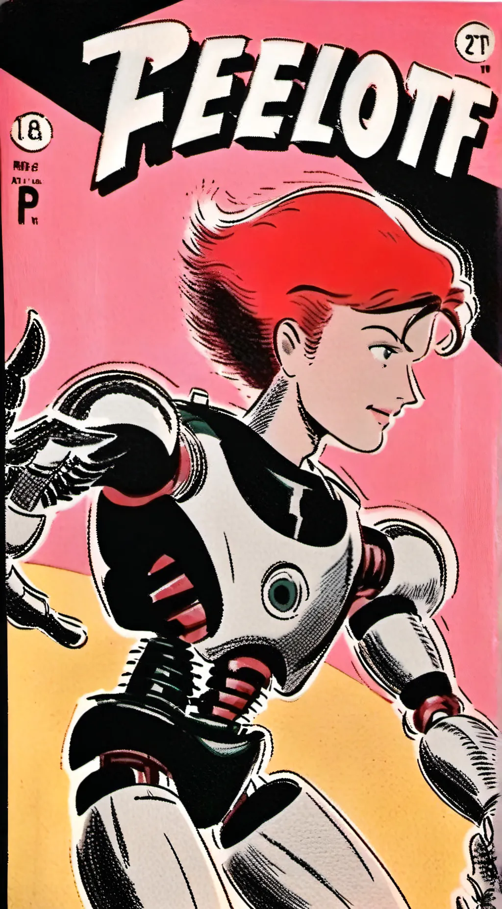 ai character: Red hair Girl 2! background