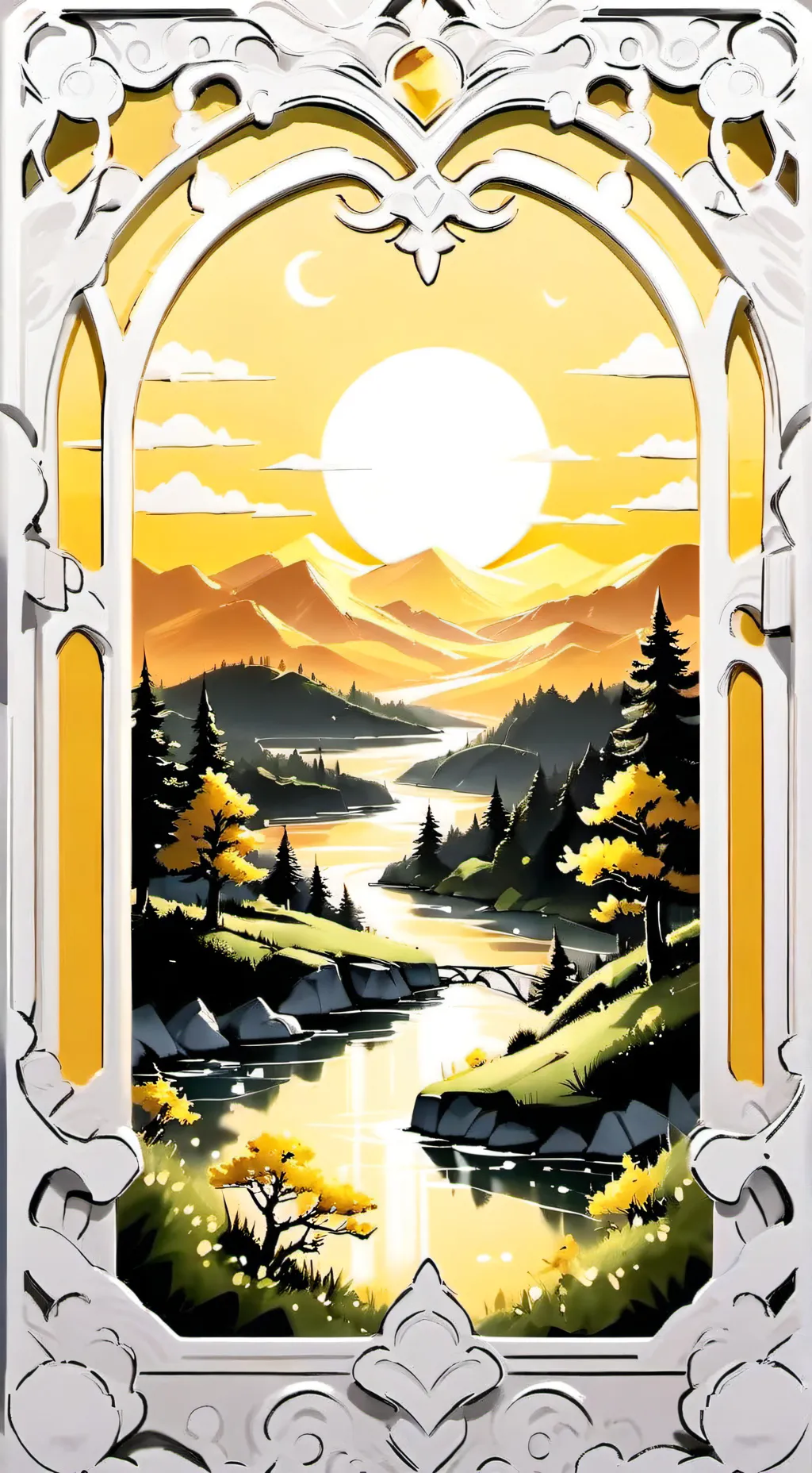 ai character: cyan  background