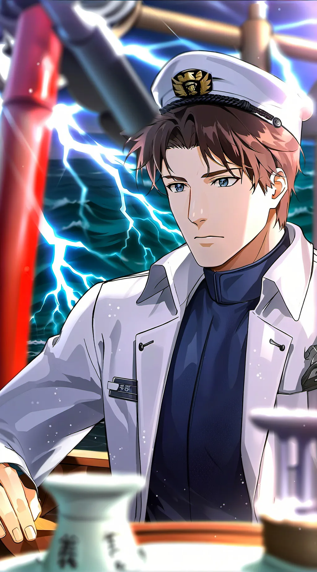 ai character: MHA kraken background