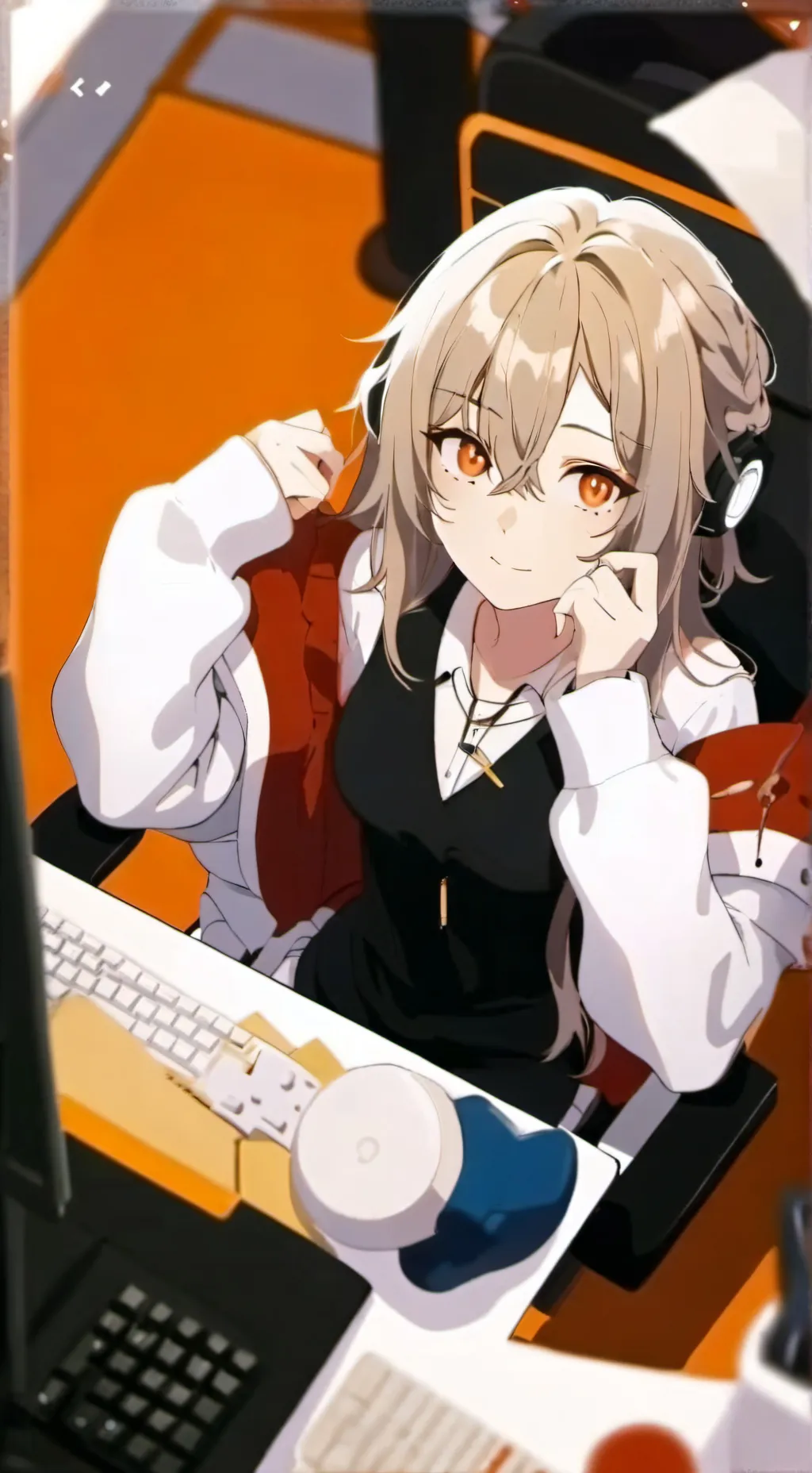 ai character: fele background