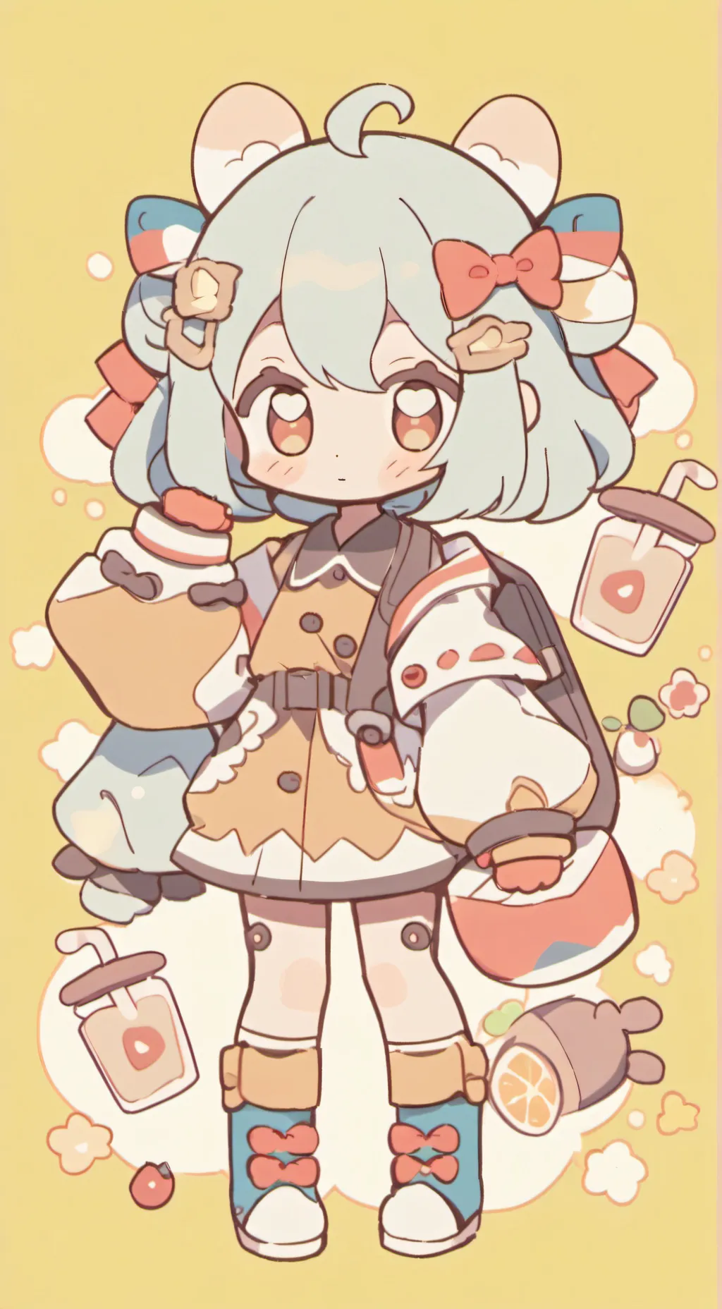 ai character: mha sad background