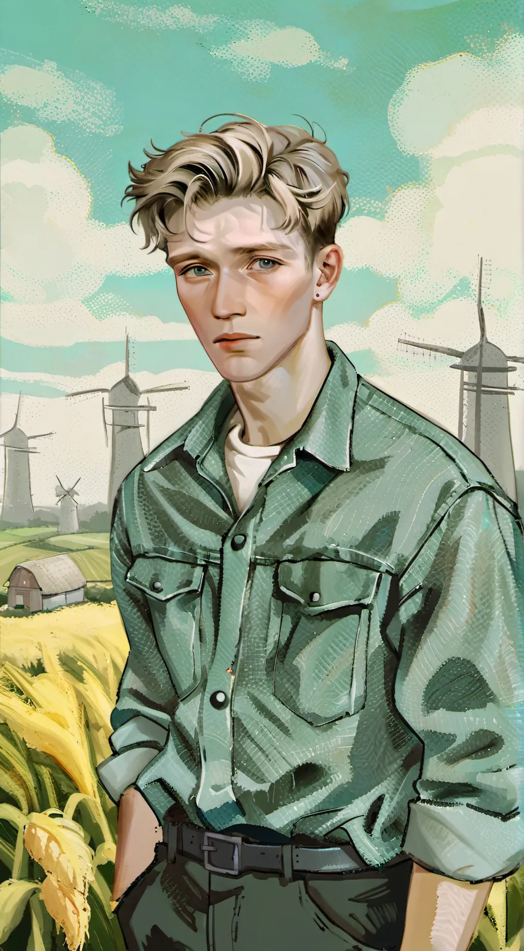 ai character: Connor background