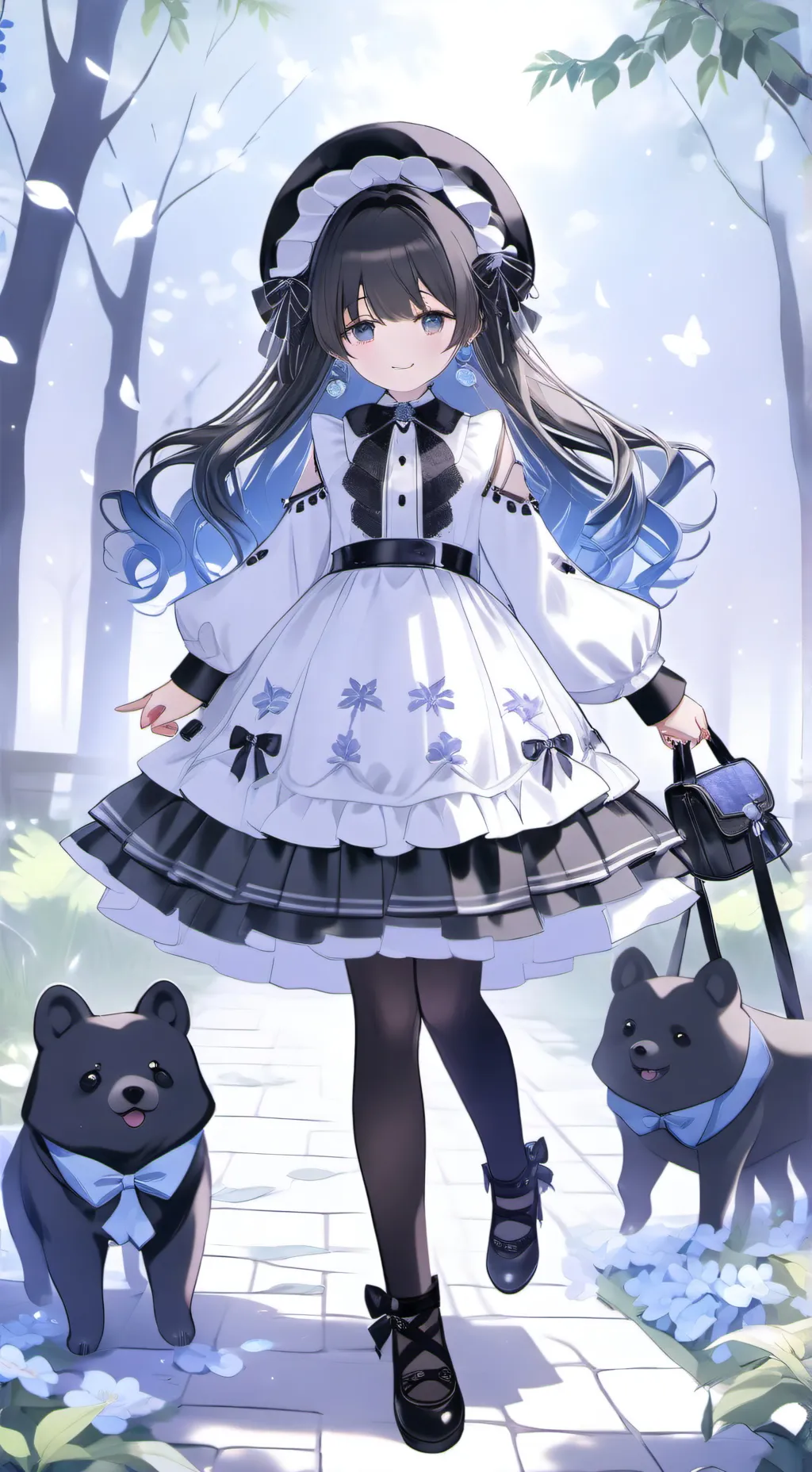 ai character: женщины background