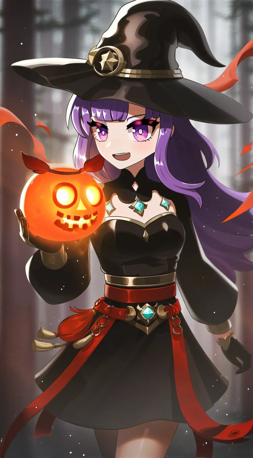 ai character: ashely  background