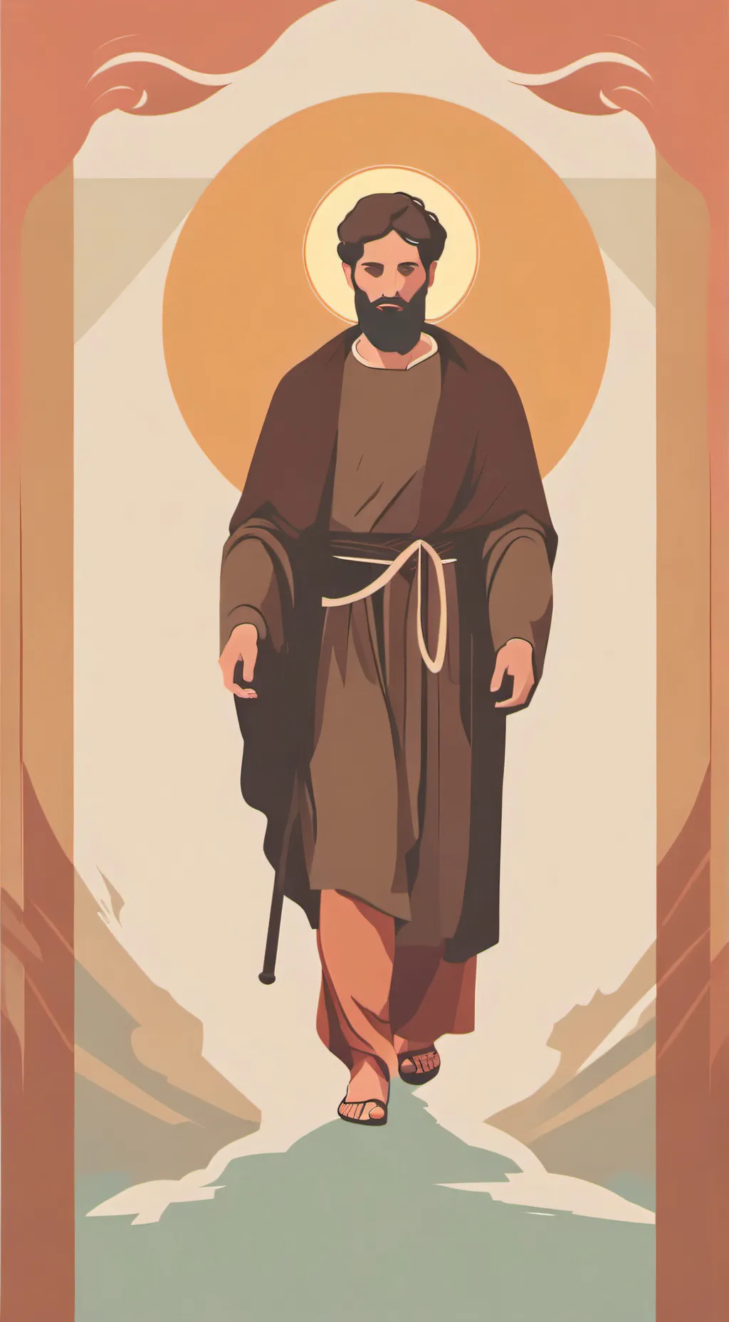 ai character: 6 minutes podcast  background