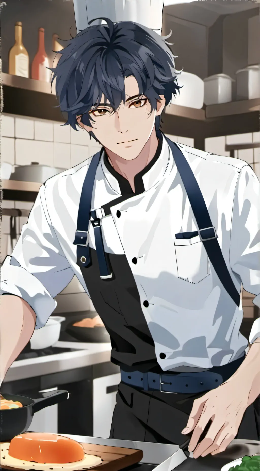 ai character: Flint background