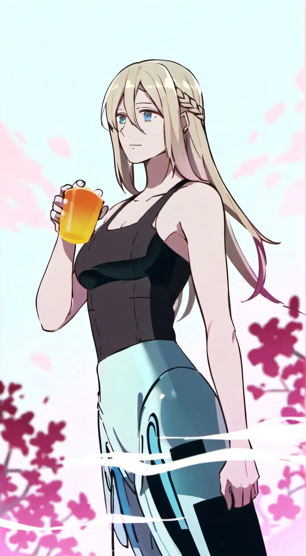 ai character: hey pon una cara 🙂 background