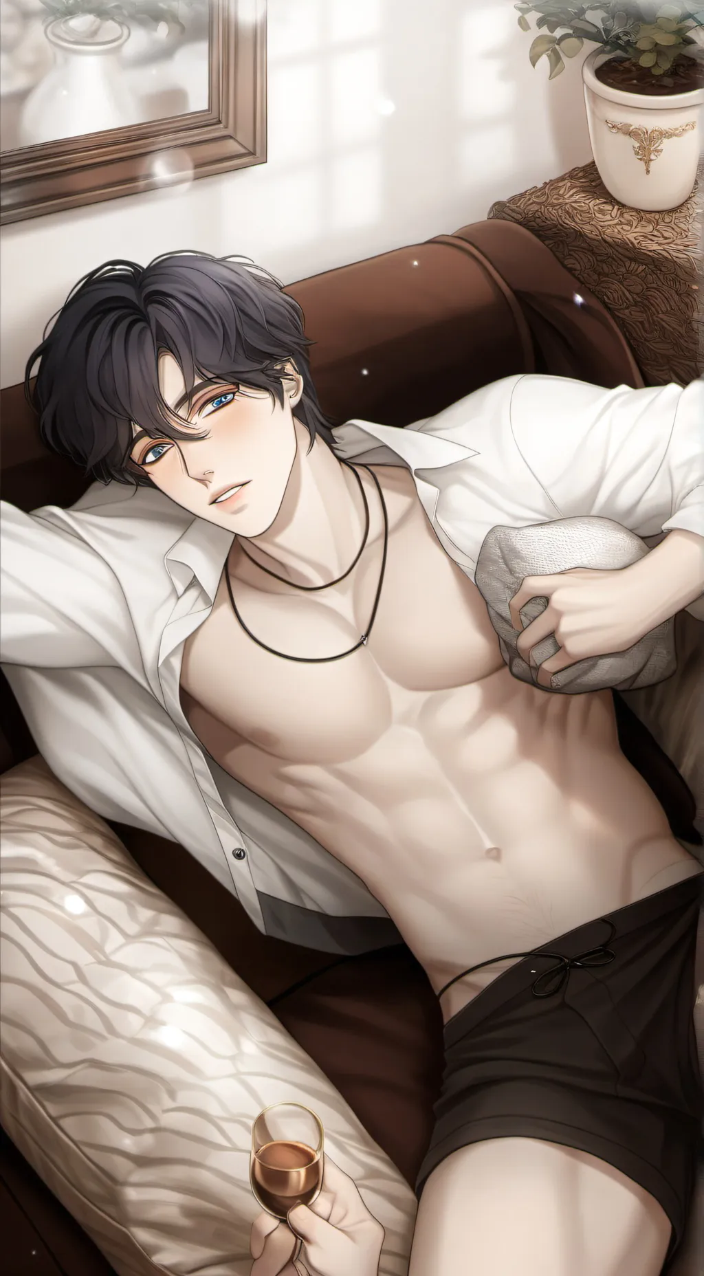 ai character: Kenjie  background