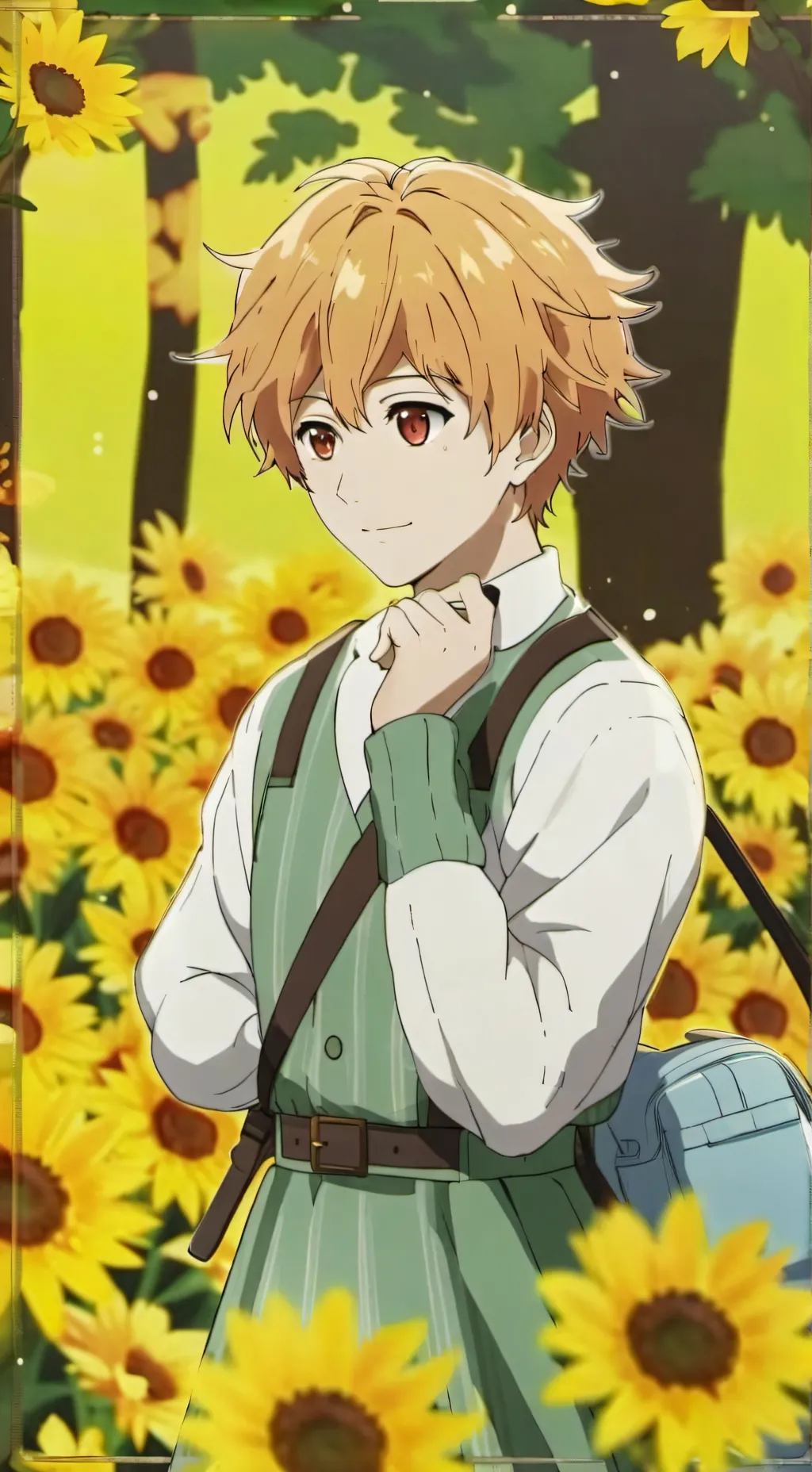 ai character: Хиде background