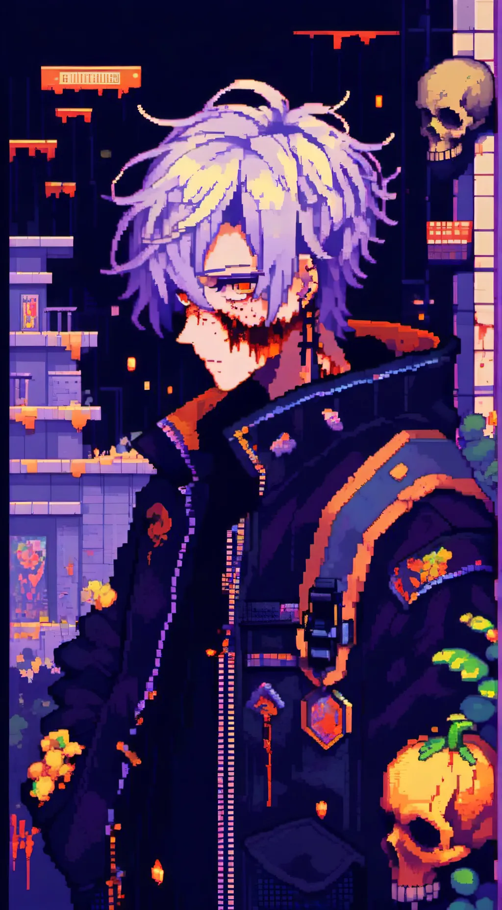 ai character: Miguel  background