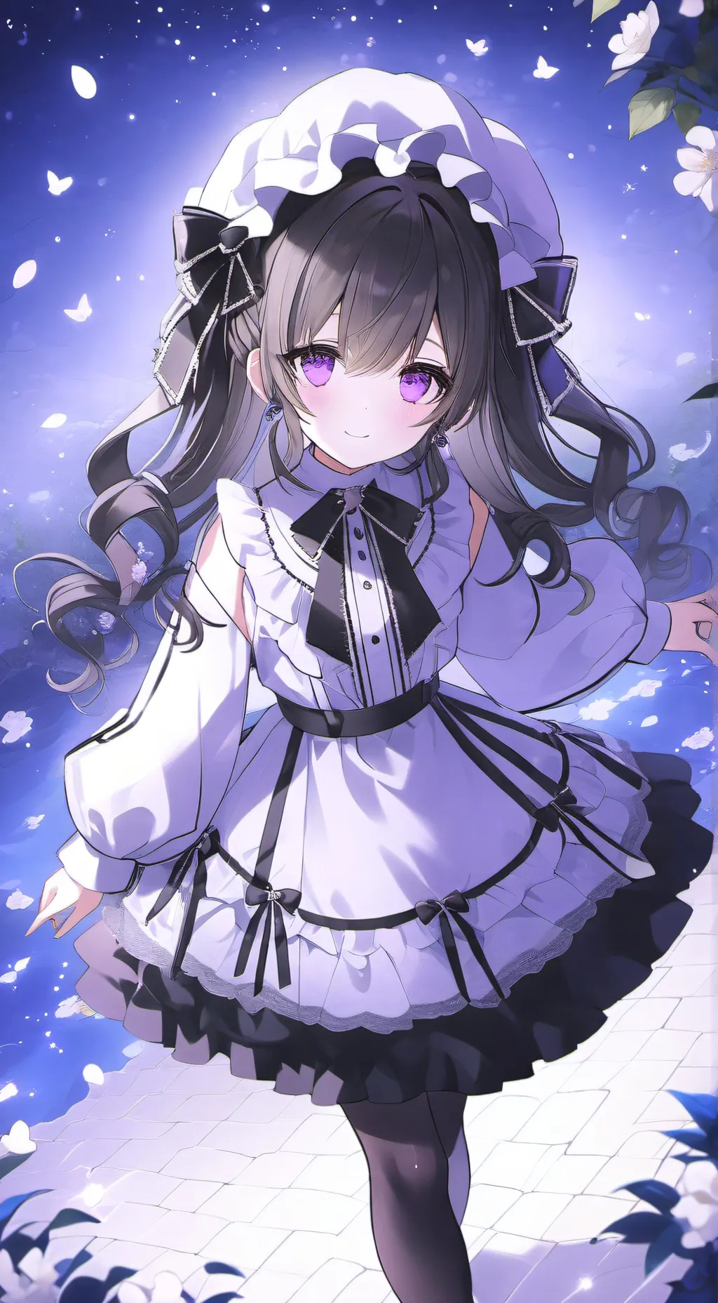 ai character: ecole de fille background