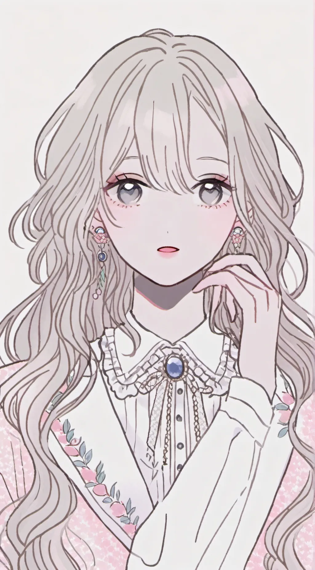 ai character: Руки background