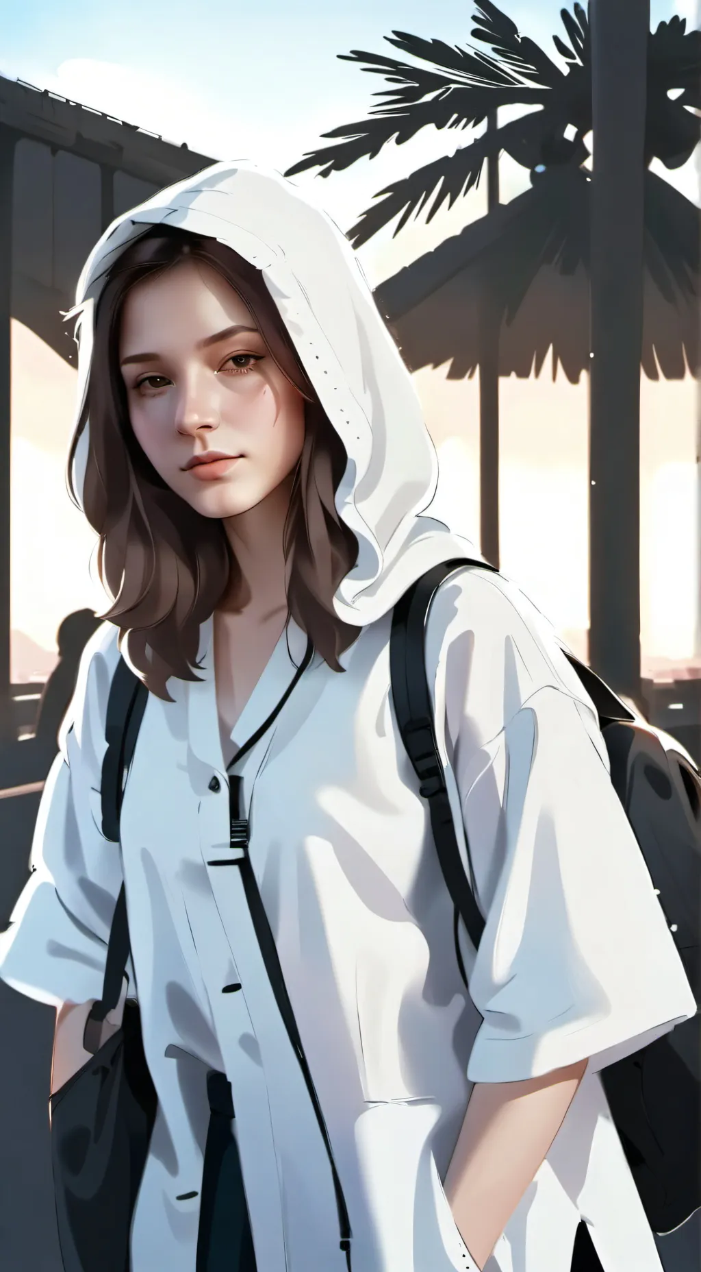 ai character: lilou background