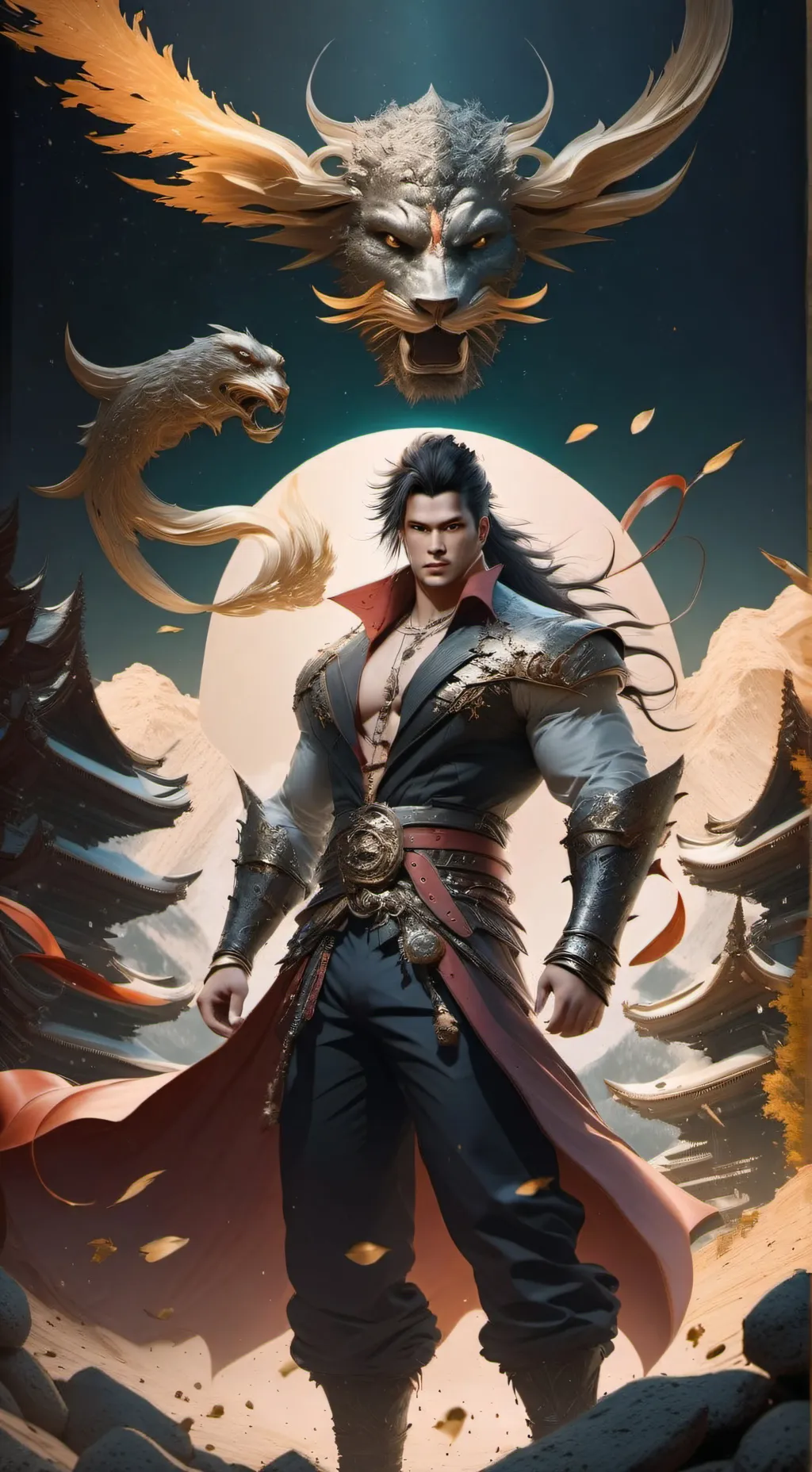 ai character: Corbin and corner background