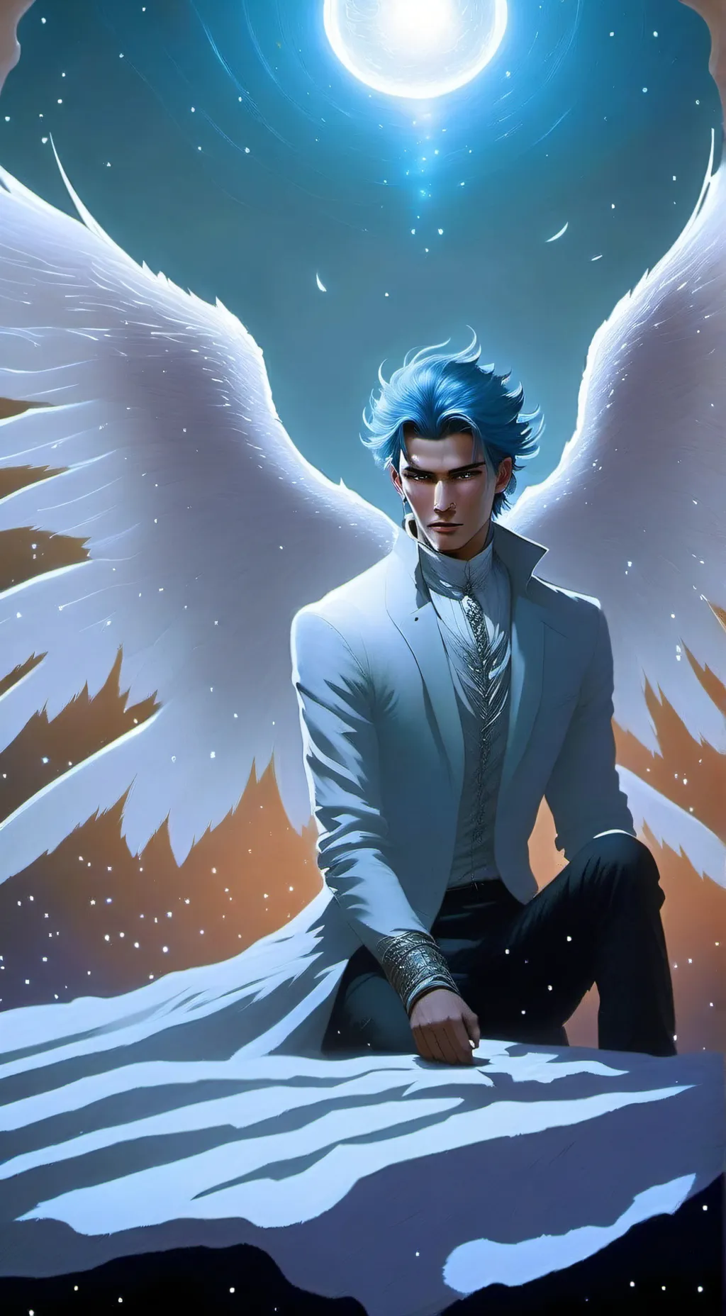 ai character: Кассиэль background