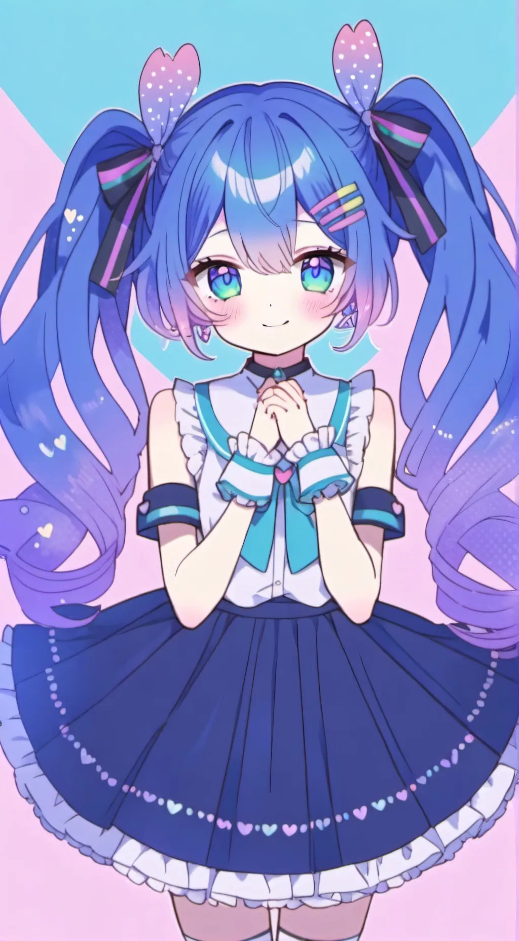 ai character: miku background