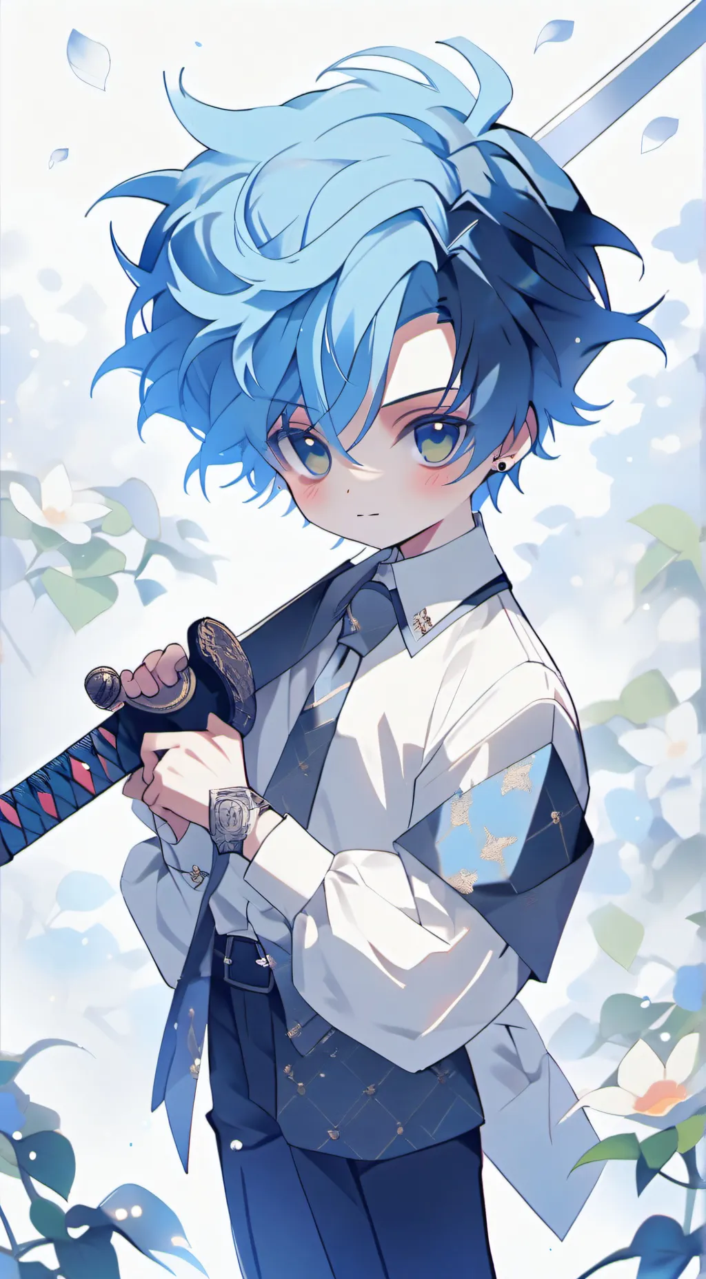 ai character: Infinity castle  background