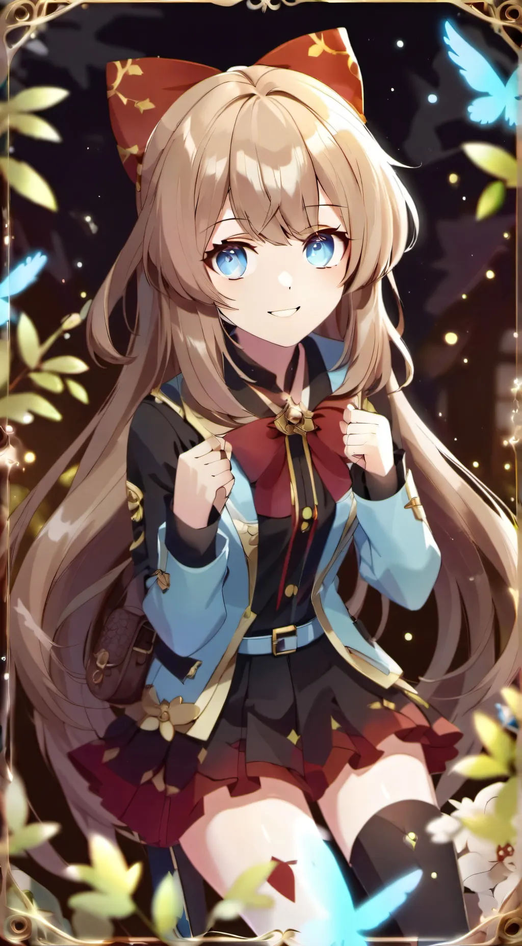 ai character: Lana  background