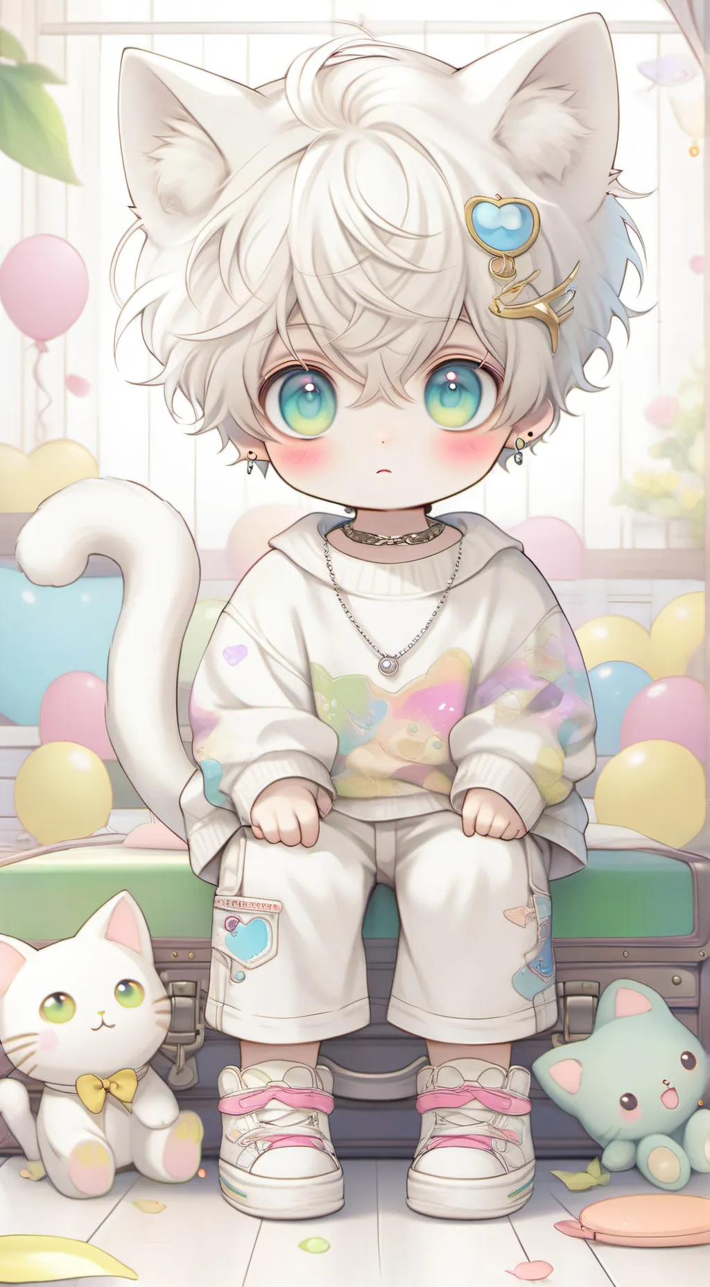 ai character: Moe  background