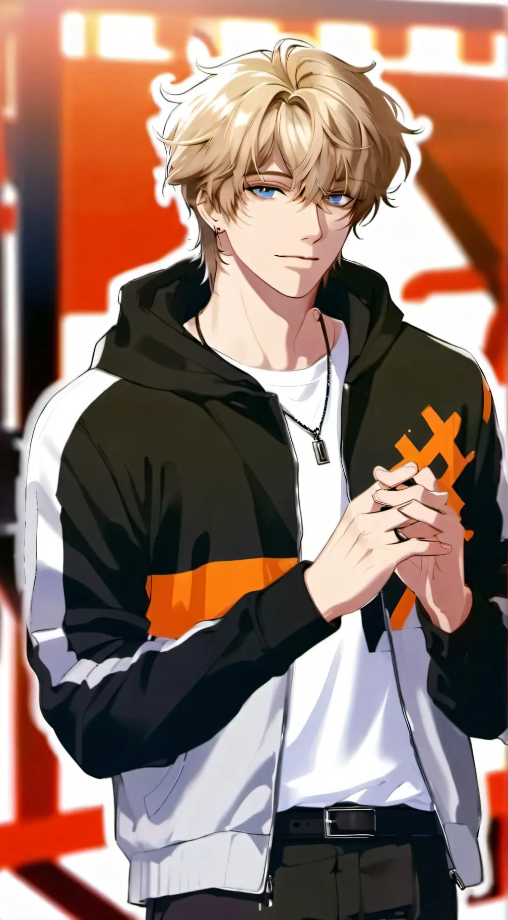 ai character: Oliver Black  background