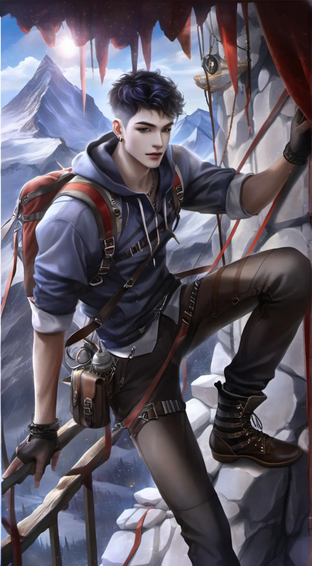 ai character: Mike Charlies background