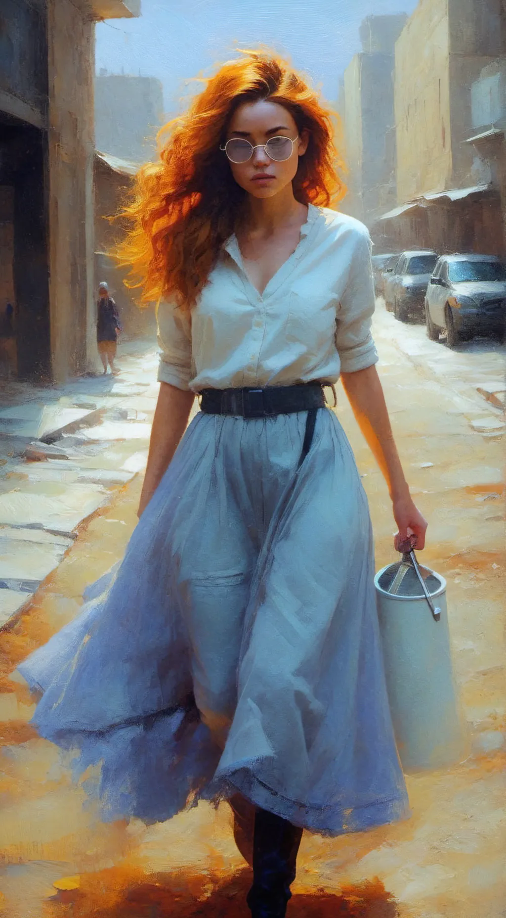 ai character: Megan background