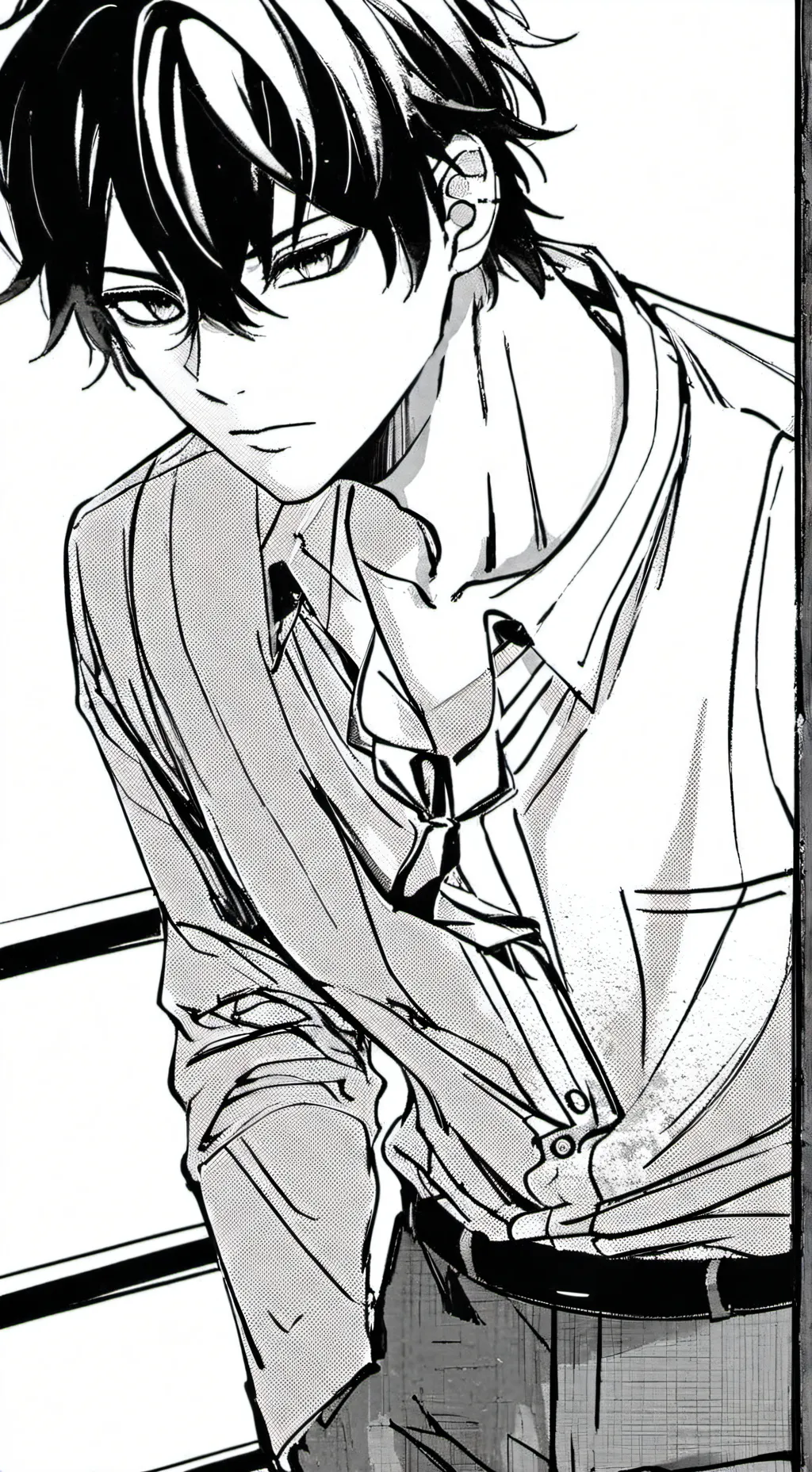 ai character: YOU VS GIRL FOR L! background