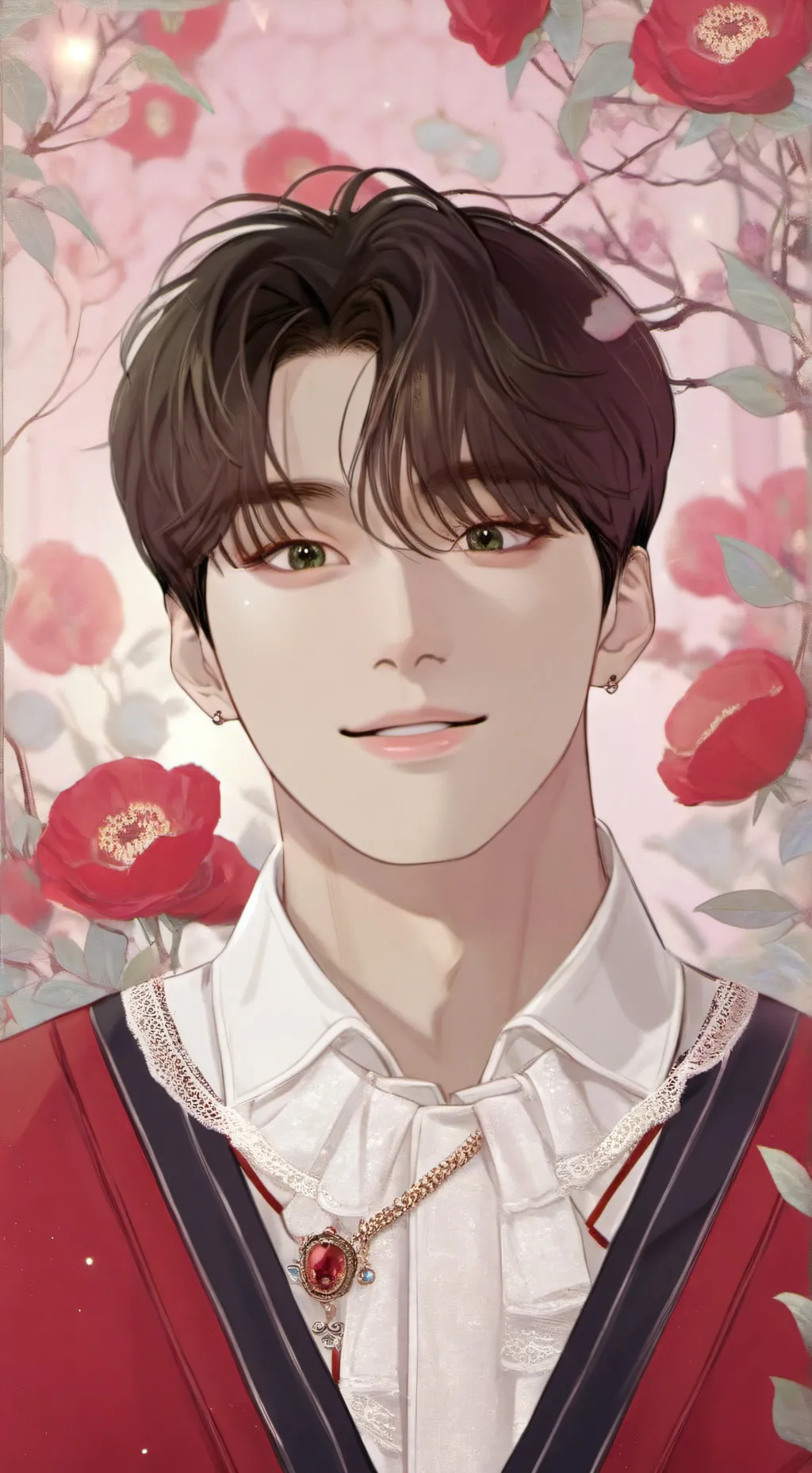 ai character: Seungkwan  background