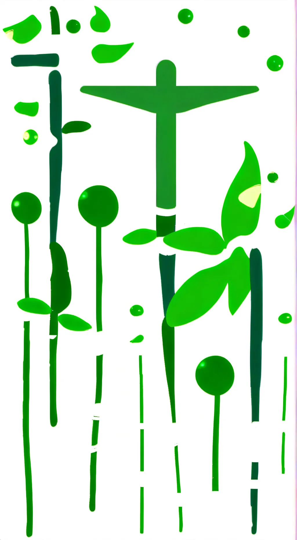 ai character: Greicy word background