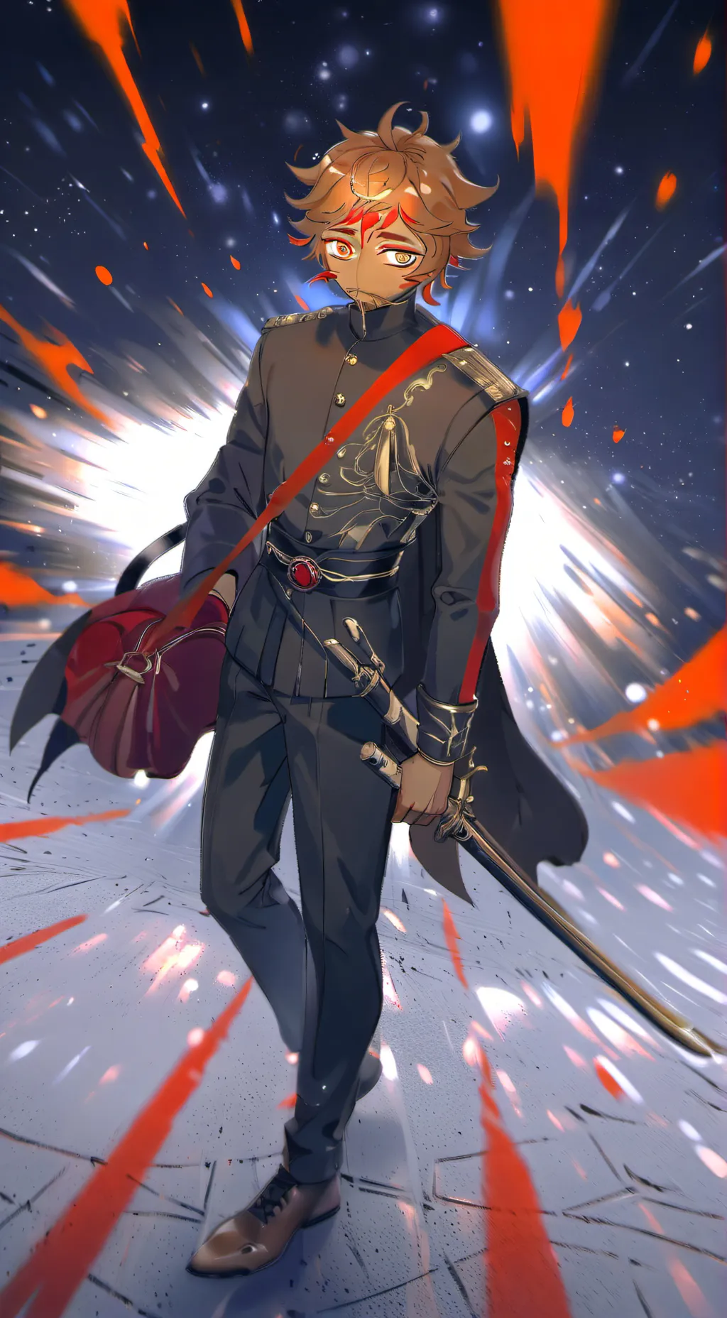 ai character: Eclipse cutting background